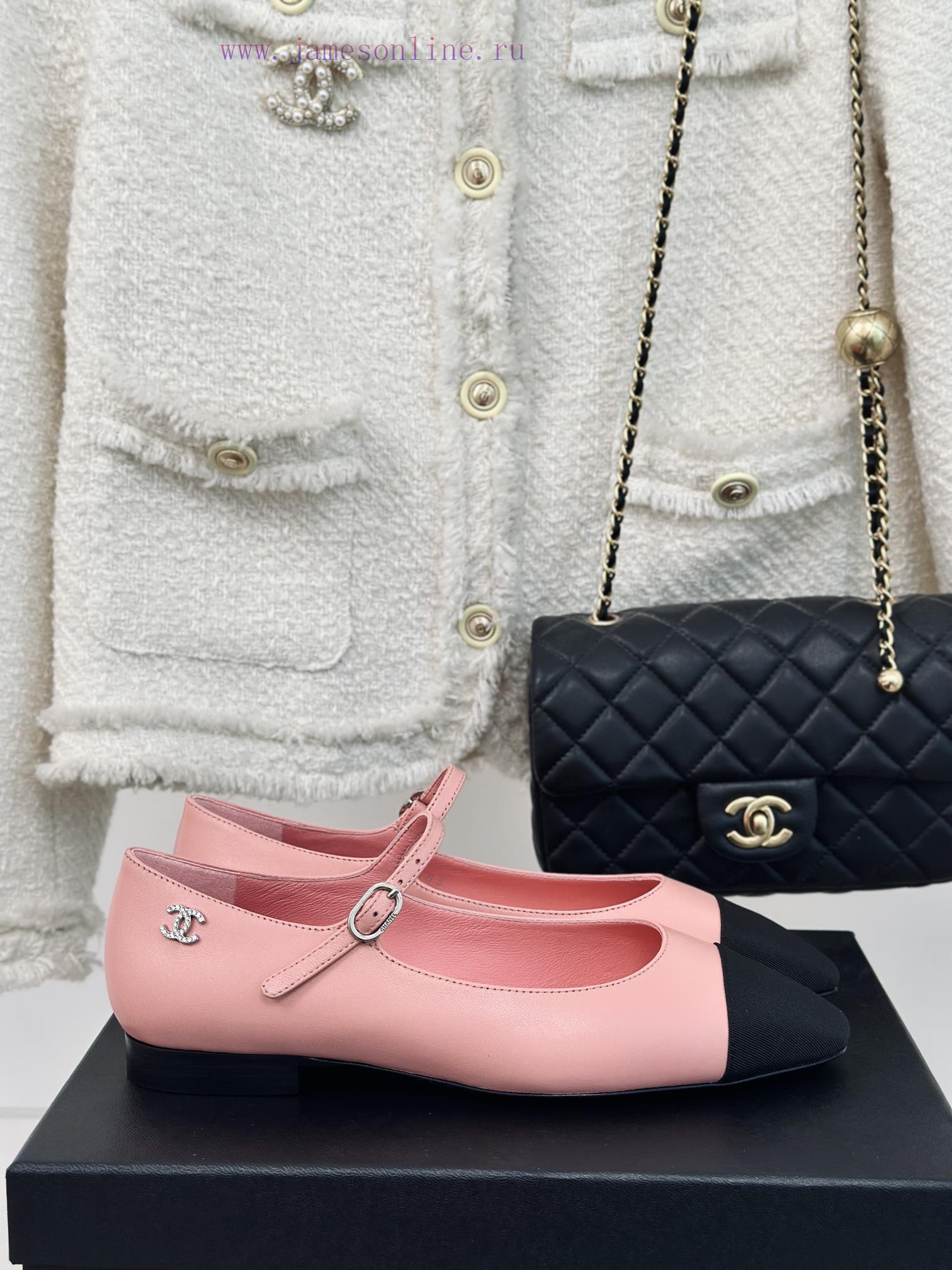 Chanel | Chanel 24S Early Spring New ProductRetro color blocked square toe Lizhen shoesThe Mfpdzuxqy