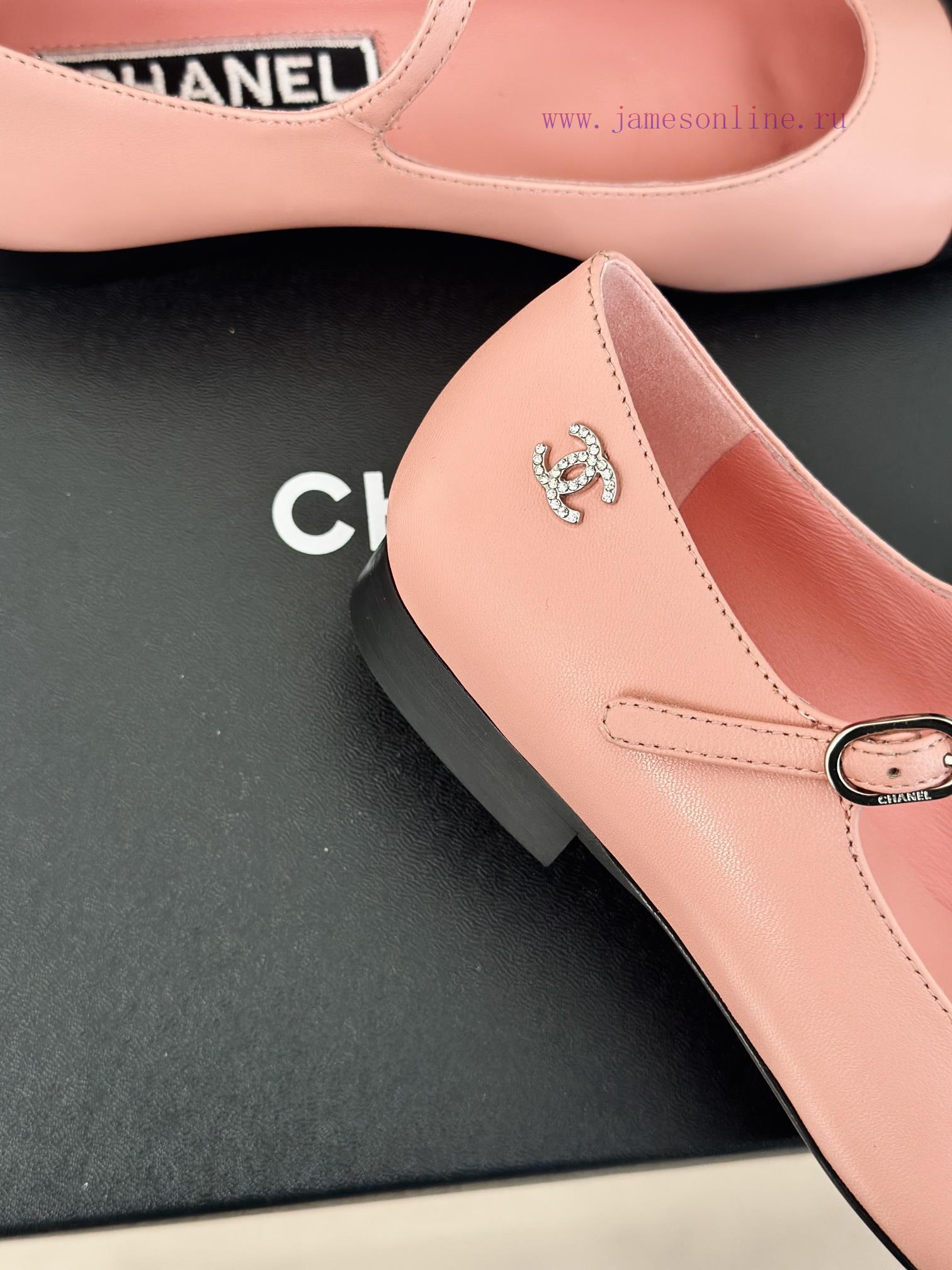 Chanel | Chanel 24S Early Spring New ProductRetro color blocked square toe Lizhen shoesThe Mfpdzuxqy - Image 7