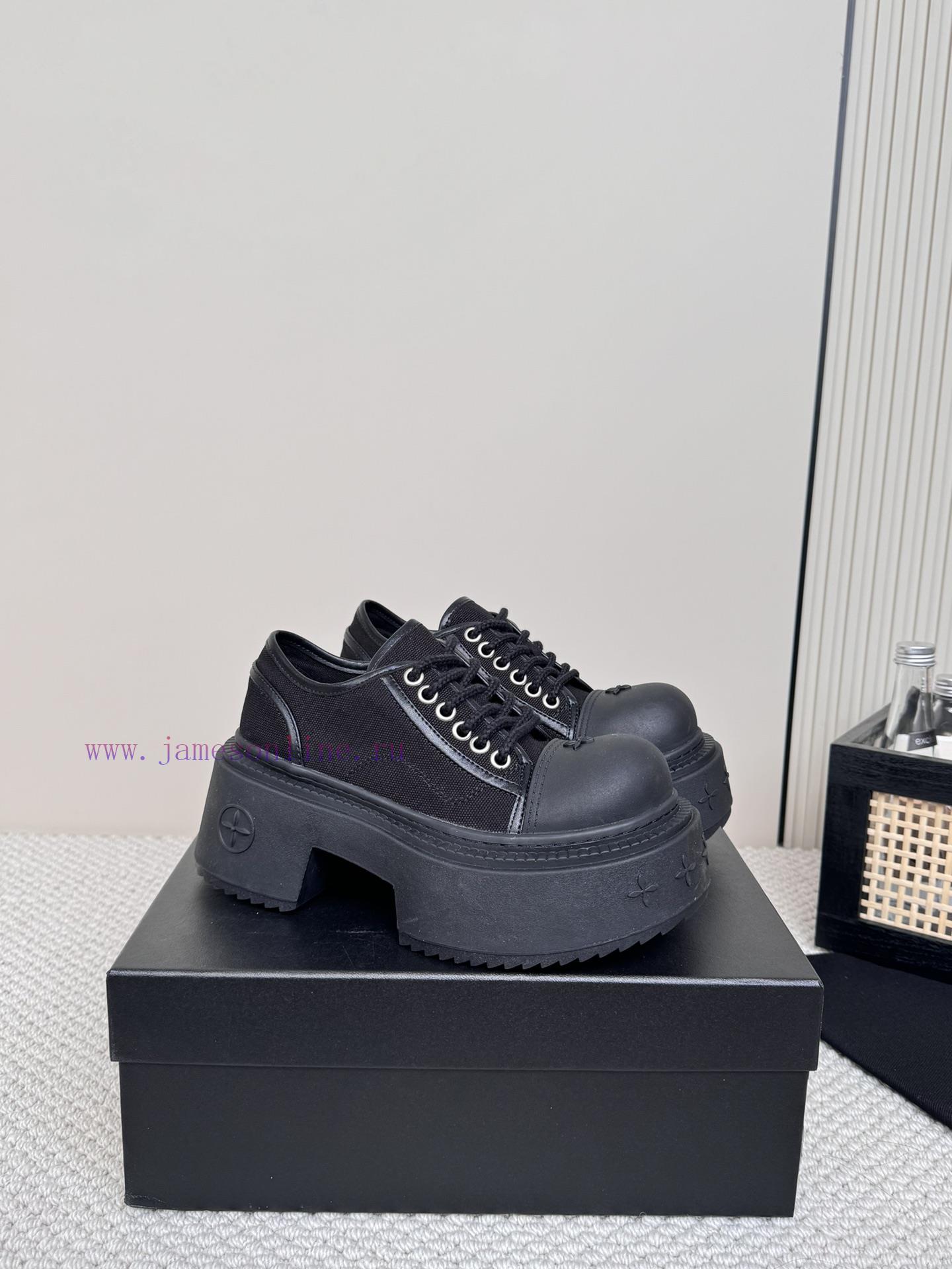 SMFK China-Chic Tide's latest popular cross flower big head thick soled derby shoesVersatilen5uz6y1l - Image 3