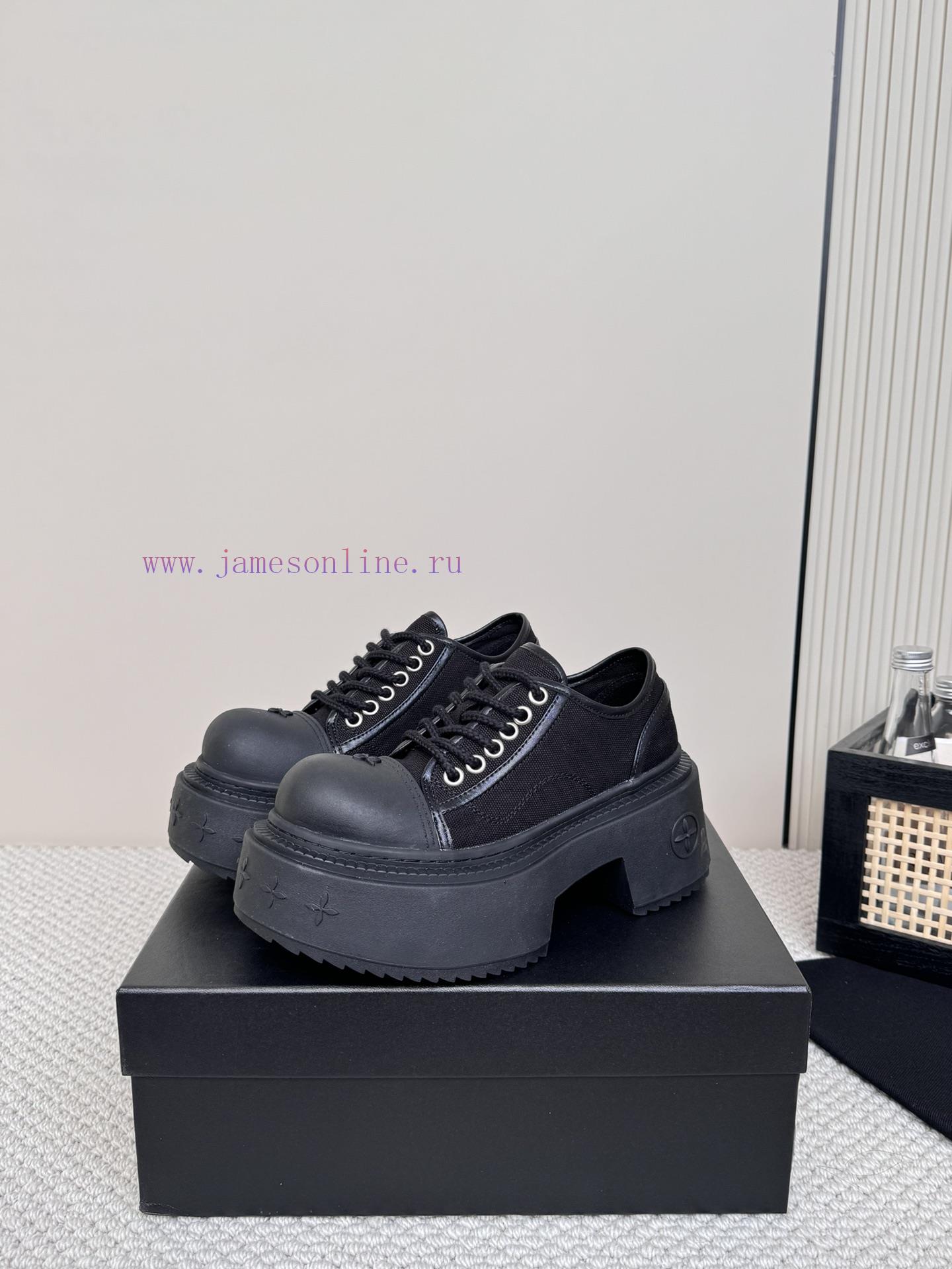 SMFK China-Chic Tide's latest popular cross flower big head thick soled derby shoesVersatilen5uz6y1l - Image 4