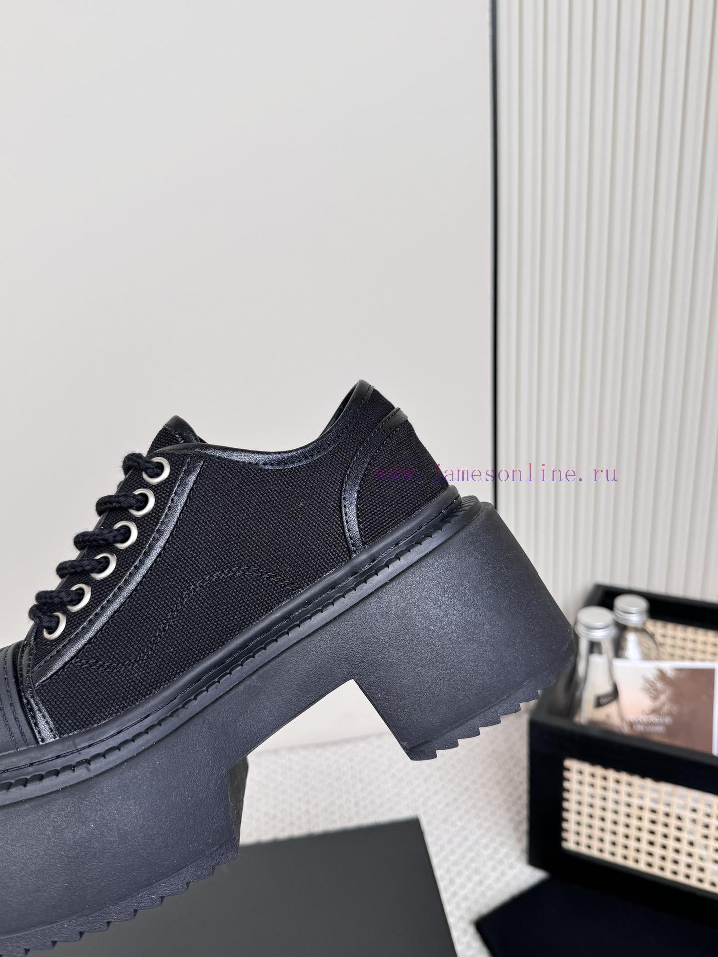 SMFK China-Chic Tide's latest popular cross flower big head thick soled derby shoesVersatilen5uz6y1l - Image 9