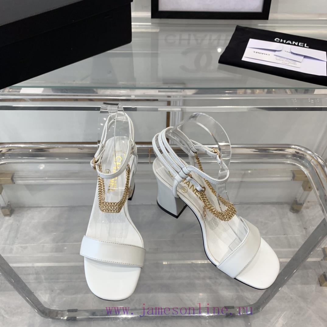 Chanel's new spring and summer sandals continue Chanel's classic style, elegant, slow, and ltmi6kxif - Image 3
