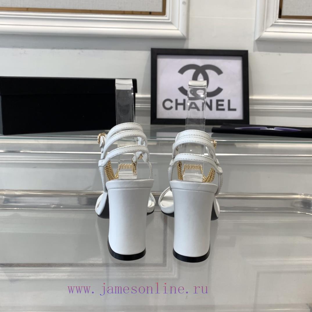 Chanel's new spring and summer sandals continue Chanel's classic style, elegant, slow, and ltmi6kxif - Image 4