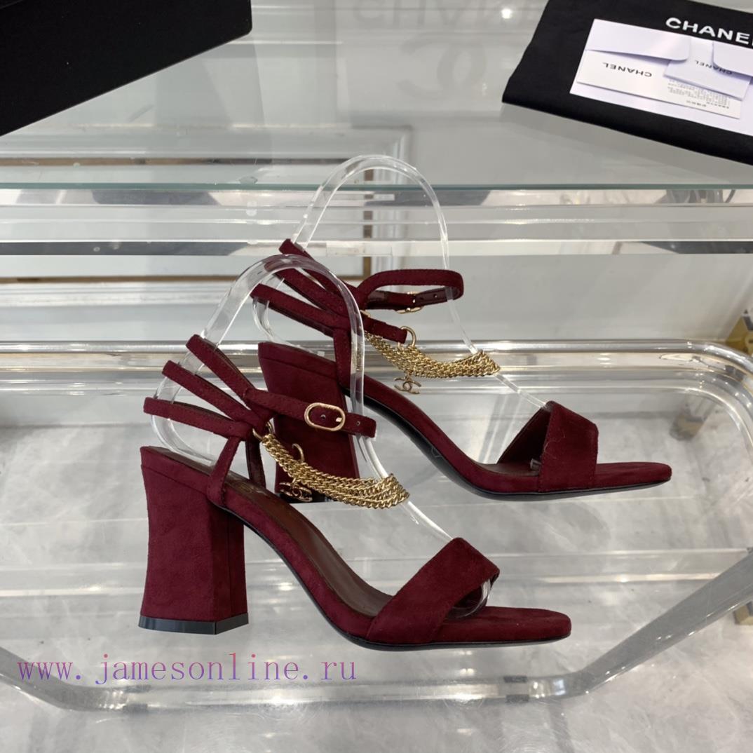 Chanel's new spring and summer sandals continue Chanel's classic style, elegant, slow, and ltx9e4yxs
