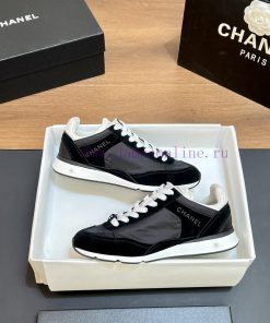 Top tierChanel Tennis Shoes 2024 Spring/Summer New Casual Sports Shoes Panda Color blocked Rvt6d7grf