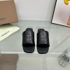 New product launched Burberry flat slippersChannel goods vulcanized one foot stepping Burbercnydq40w