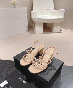 Purchasing grade𝗖𝗛 * 𝗔𝗡𝗟 | | 𝟐𝟎𝟐𝟒 High heels wovenTop tier high-end quality from large factoaypafca0