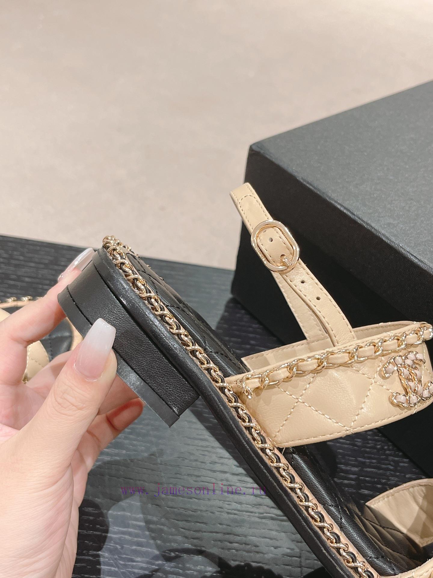 Purchasing grade𝗖𝗛 * 𝗔𝗡𝗟 | | 𝟐𝟎𝟐𝟒 Lazy person dragging 🩴 Chain shoesTop tier high-end qualitslne0qdy - Image 9