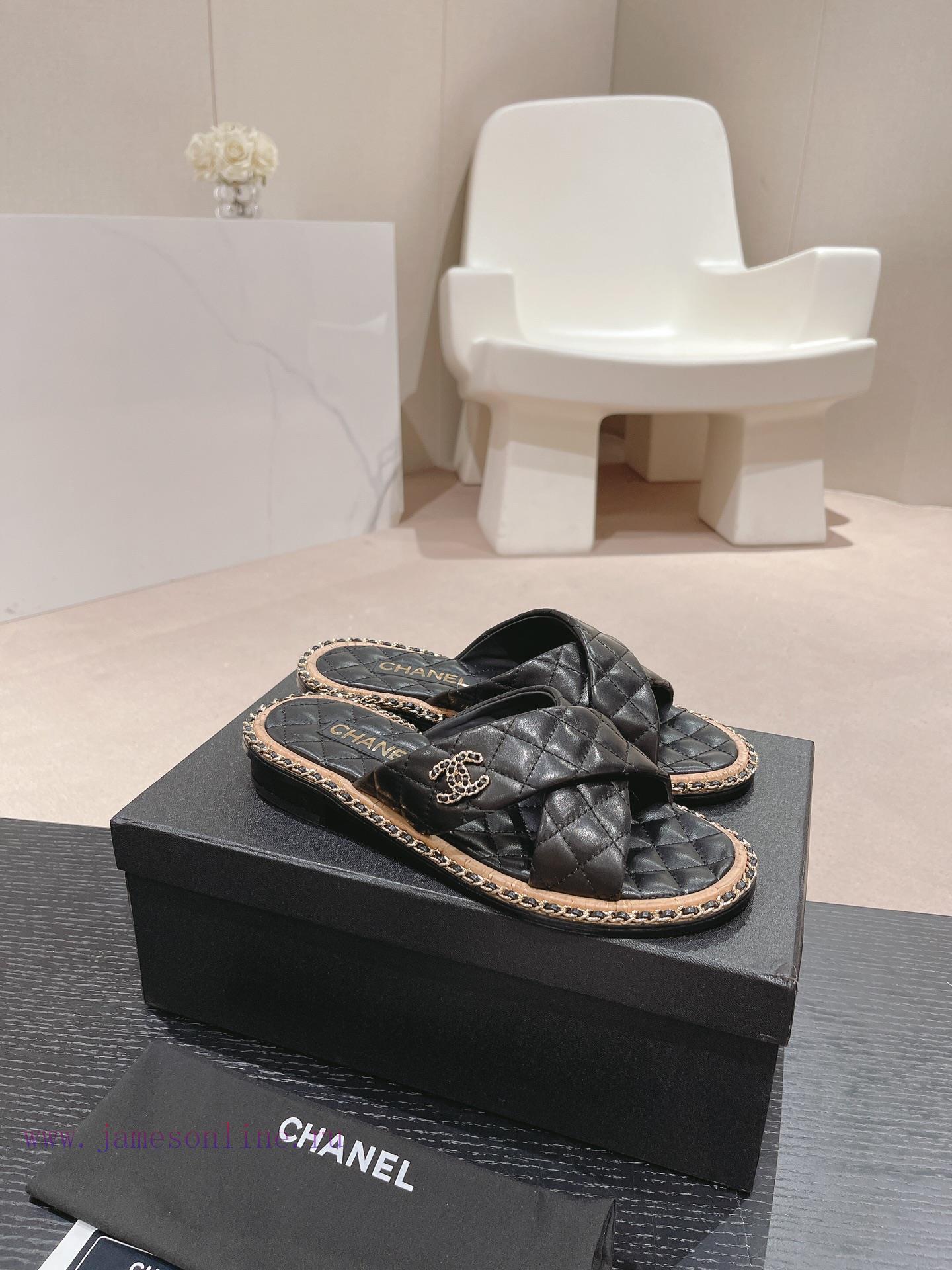 Purchasing grade𝗖𝗛 * 𝗔𝗡𝗟 | | 𝟐𝟎𝟐𝟒 Lazy person dragging 🩴 Chain shoesTop tier high-end qualitd89rwpce - Image 3