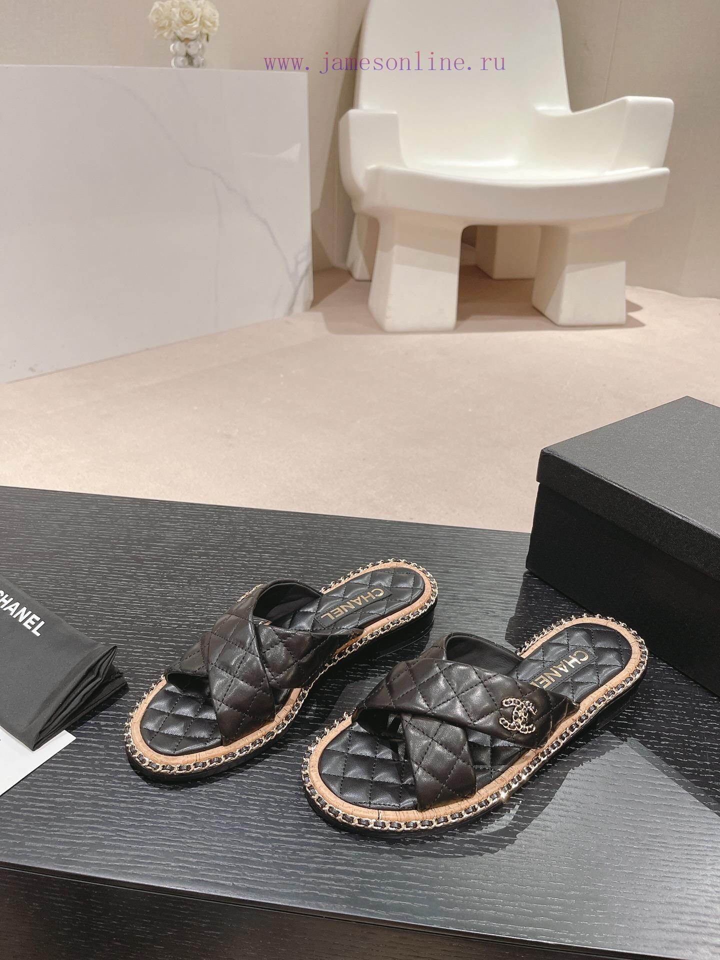 Purchasing grade𝗖𝗛 * 𝗔𝗡𝗟 | | 𝟐𝟎𝟐𝟒 Lazy person dragging 🩴 Chain shoesTop tier high-end qualitd89rwpce - Image 4
