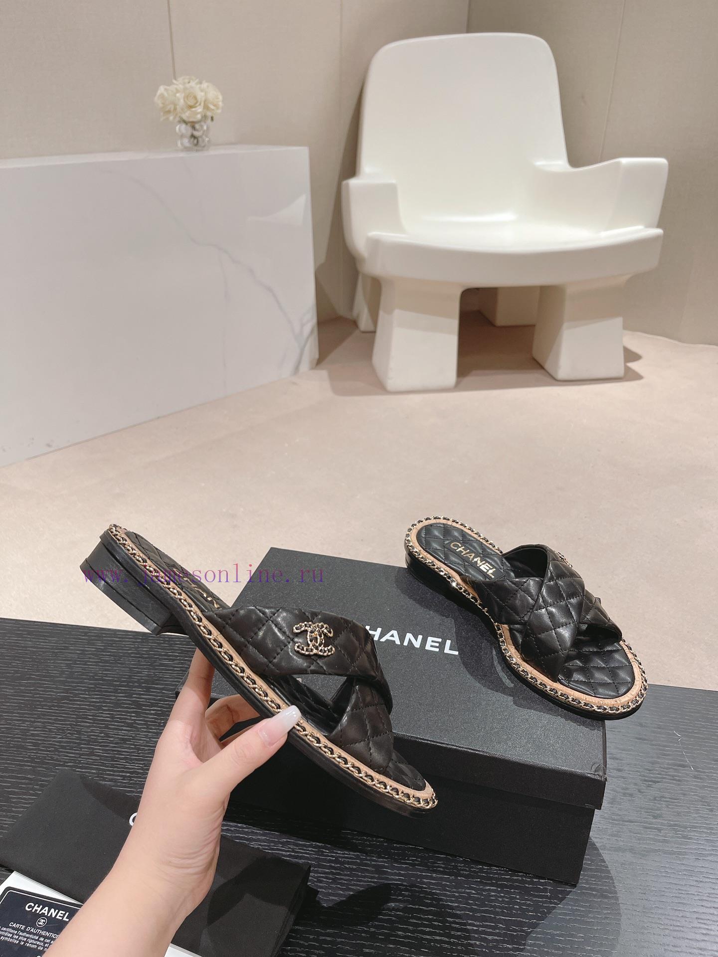 Purchasing grade𝗖𝗛 * 𝗔𝗡𝗟 | | 𝟐𝟎𝟐𝟒 Lazy person dragging 🩴 Chain shoesTop tier high-end qualitd89rwpce - Image 5