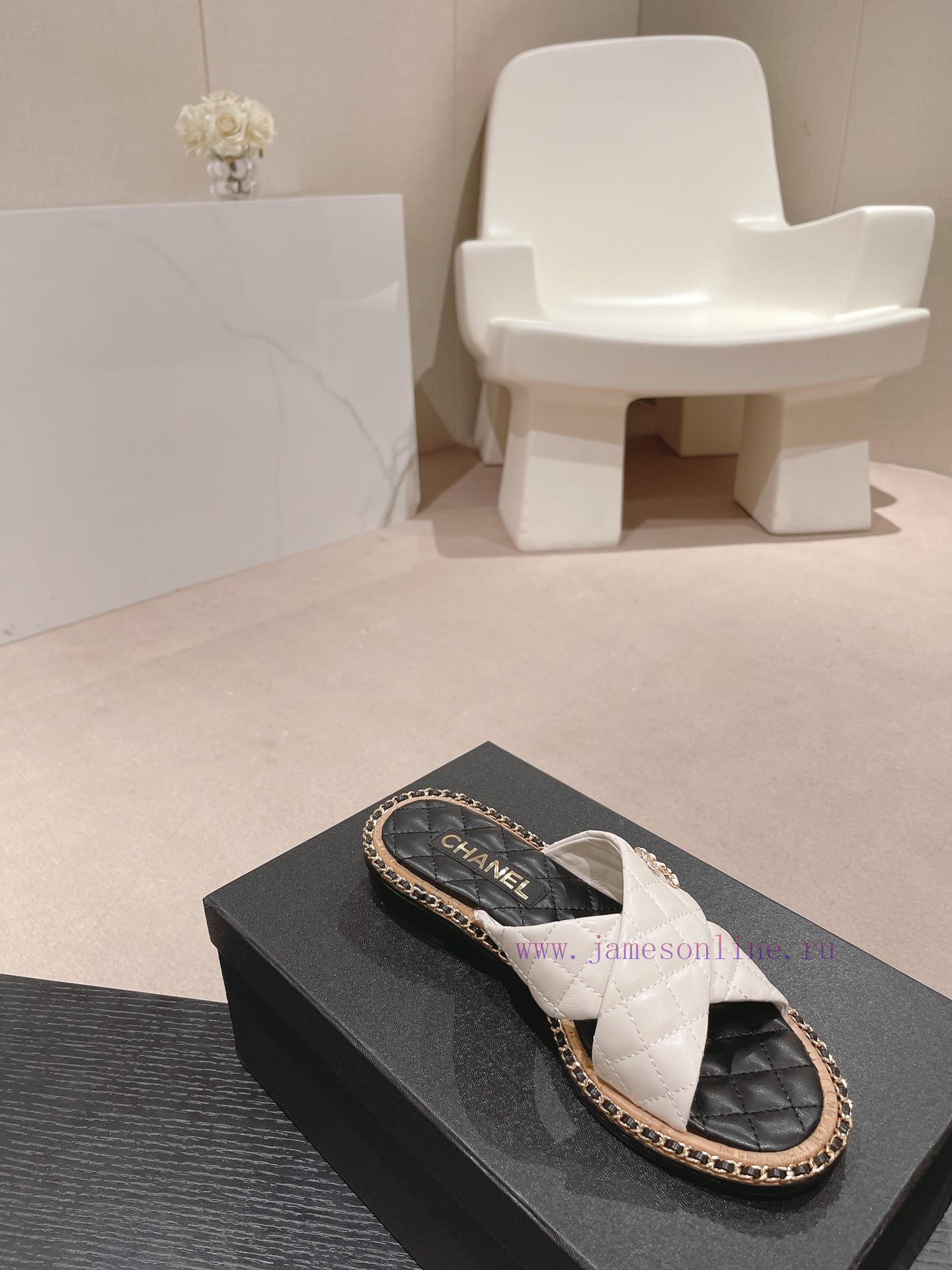 Purchasing grade𝗖𝗛 * 𝗔𝗡𝗟 | | 𝟐𝟎𝟐𝟒 Lazy person dragging 🩴 Chain shoesTop tier high-end qualitxm1aib4p - Image 6