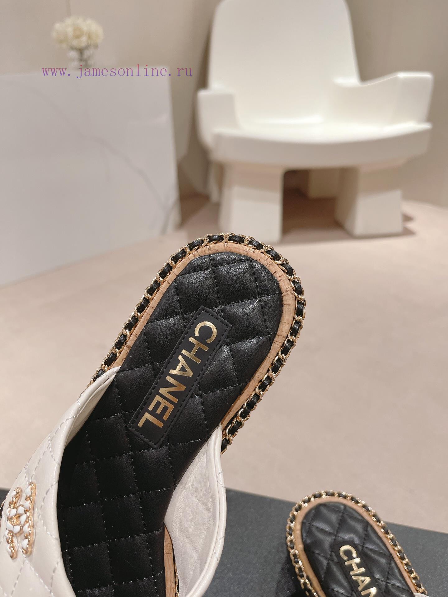 Purchasing grade𝗖𝗛 * 𝗔𝗡𝗟 | | 𝟐𝟎𝟐𝟒 Lazy person dragging 🩴 Chain shoesTop tier high-end qualitxm1aib4p - Image 7