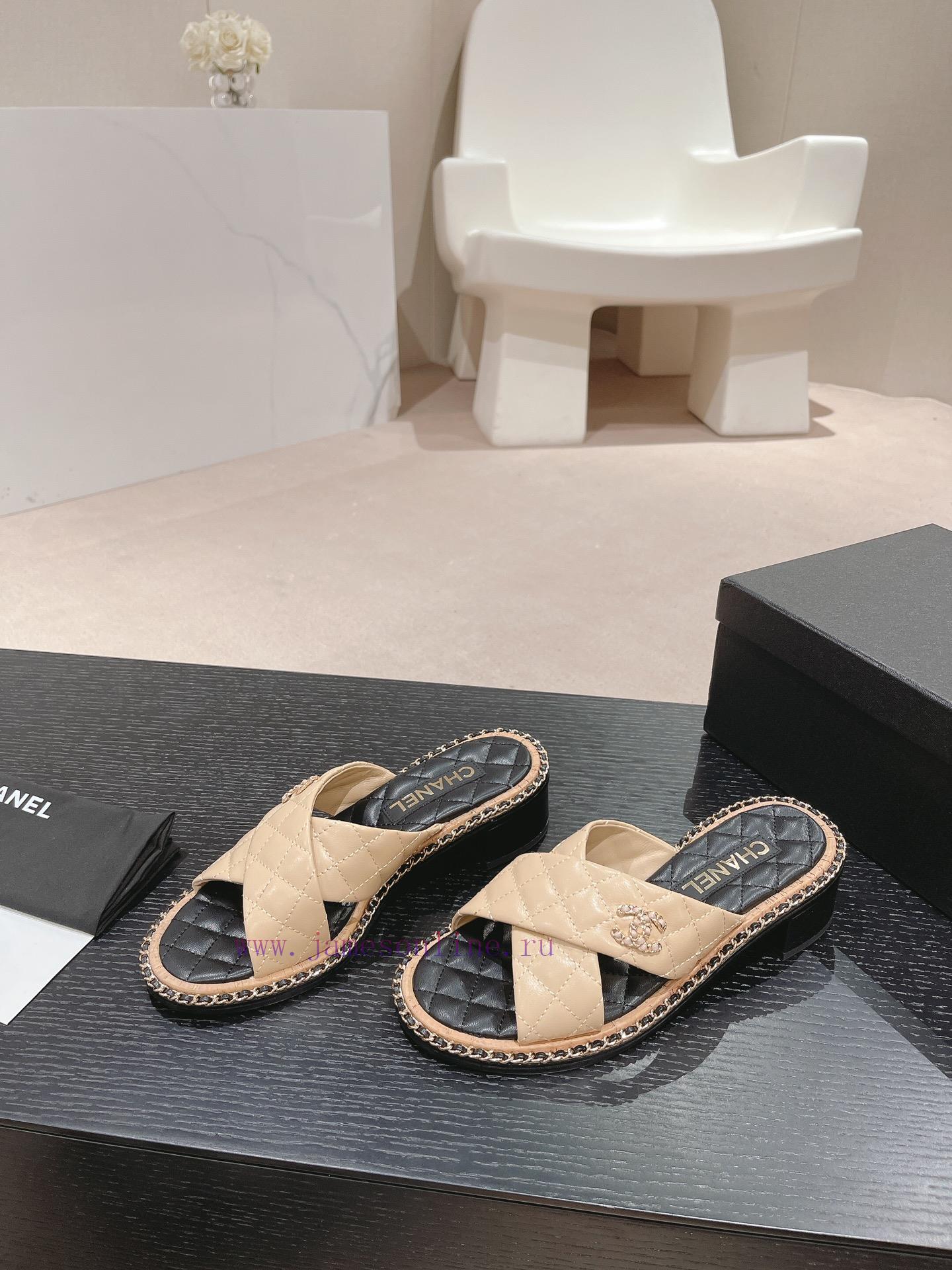 Purchasing grade𝗖𝗛 * 𝗔𝗡𝗟 | | 𝟐𝟎𝟐𝟒 Lazy person dragging 🩴 Chain shoesTop tier high-end qualit0mgt8ocq - Image 4