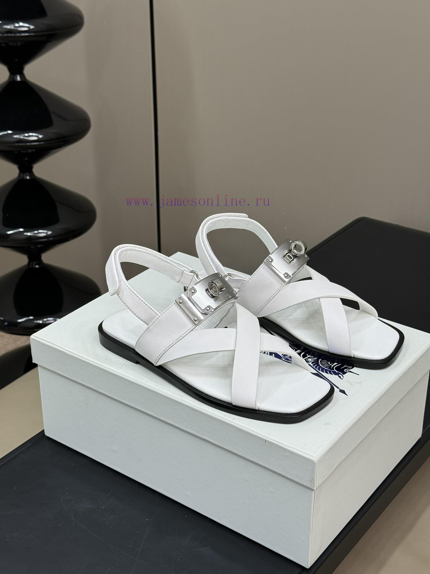 Hermes ss24 new arrival-~H Home's 2024 Spring/Summer Sandals New Product, Wide Kelly Buckle,3mc4x49h - Image 2