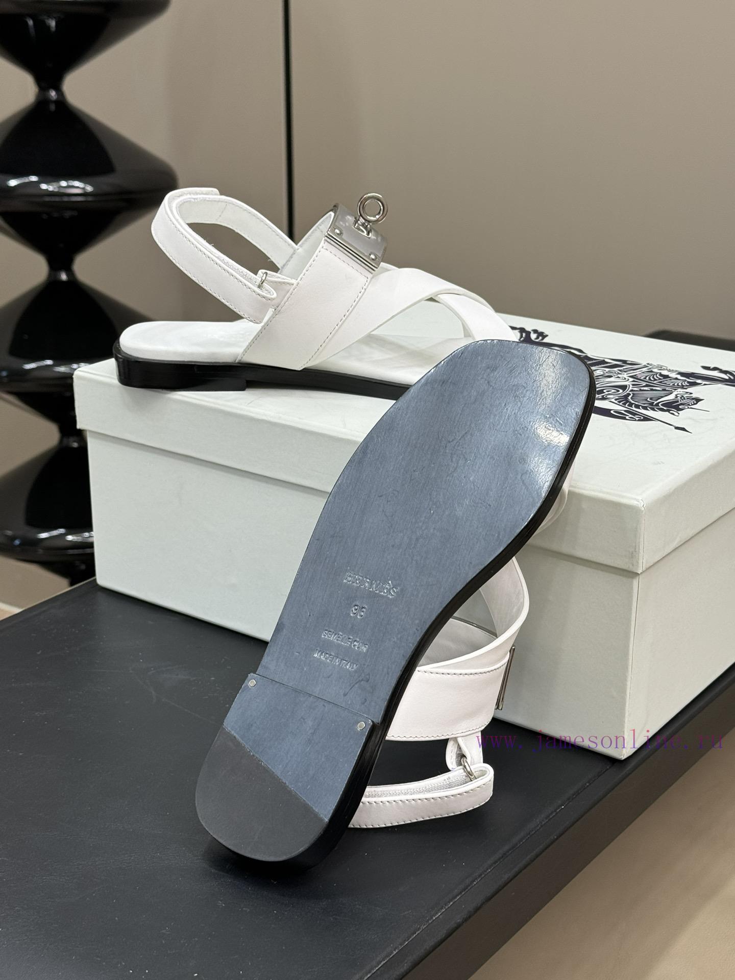 Hermes ss24 new arrival-~H Home's 2024 Spring/Summer Sandals New Product, Wide Kelly Buckle,3mc4x49h - Image 10