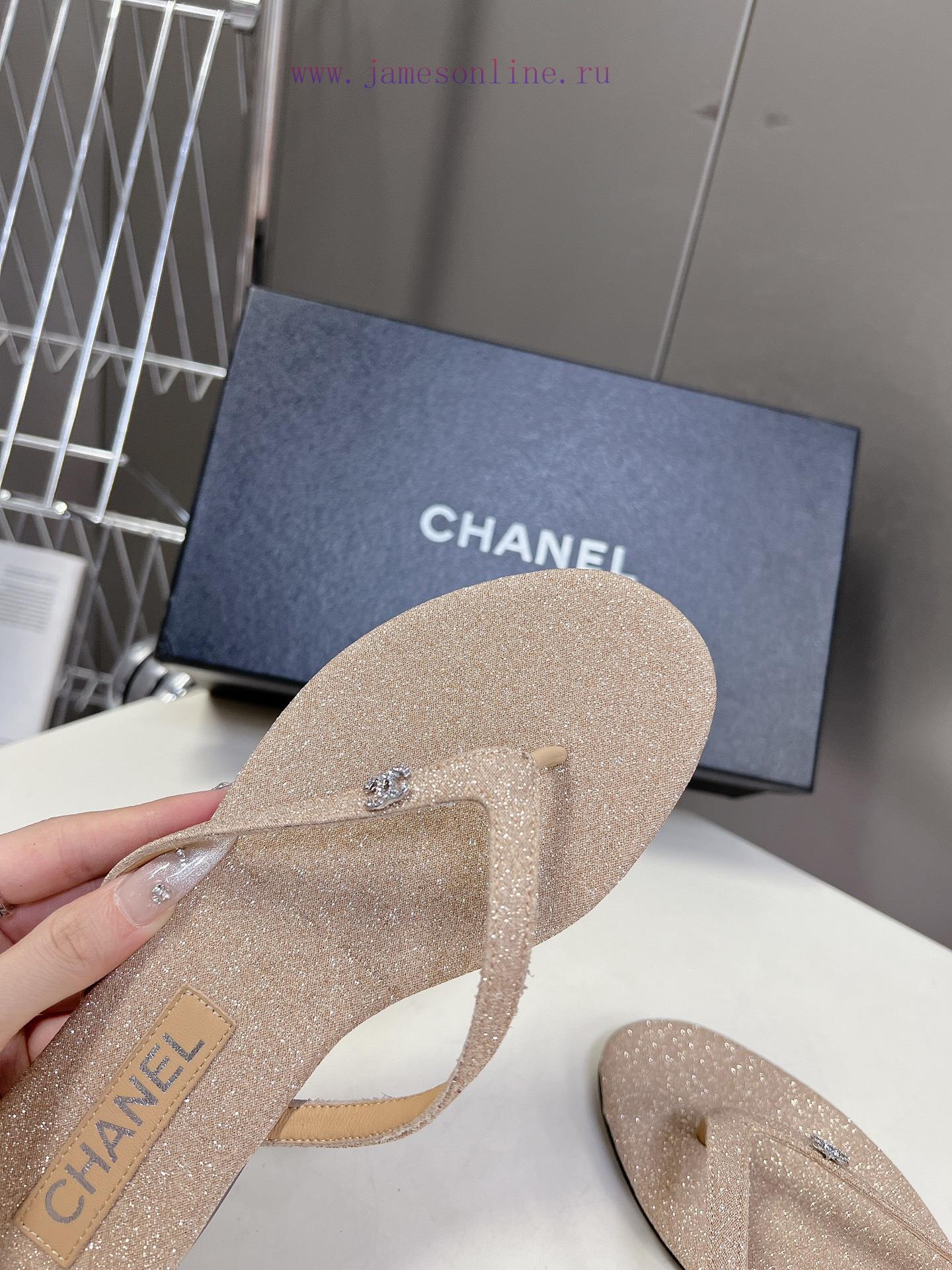CHANEL | Chanel 24c Spring/Summer New Product Double C Flip flopsThe blockbuster has been im3irfh0jy - Image 10