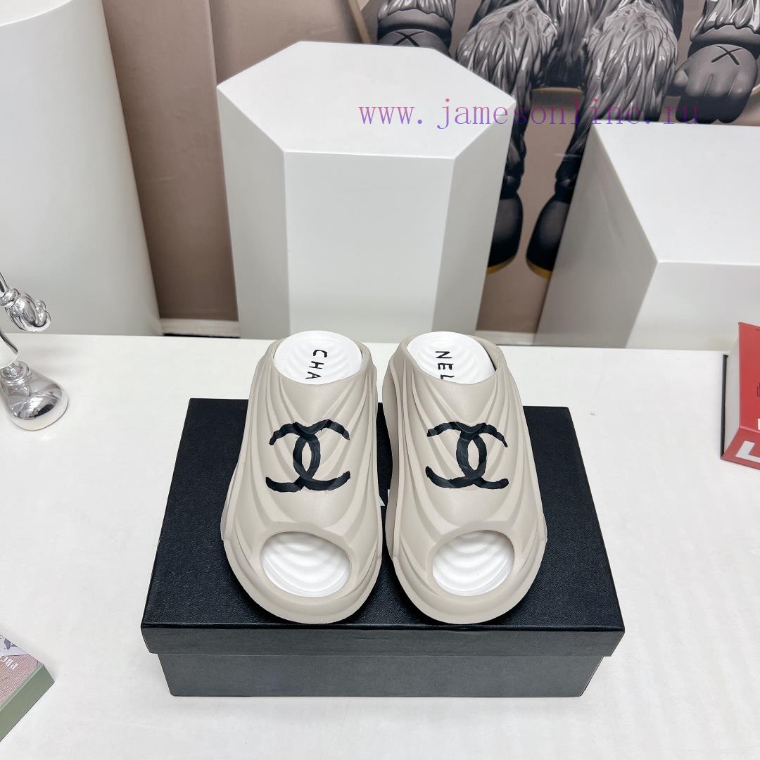 Top tierCHANEL Chanel 24vs Spring/Summer Hot Song Cake Cool Drag SeriesThe essential slipperti1onyte
