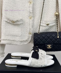 Chanel | Chanel 24P New ButterflyCrystal slippersBulling, sparkling, sweet and royal~Is the xhycpxus