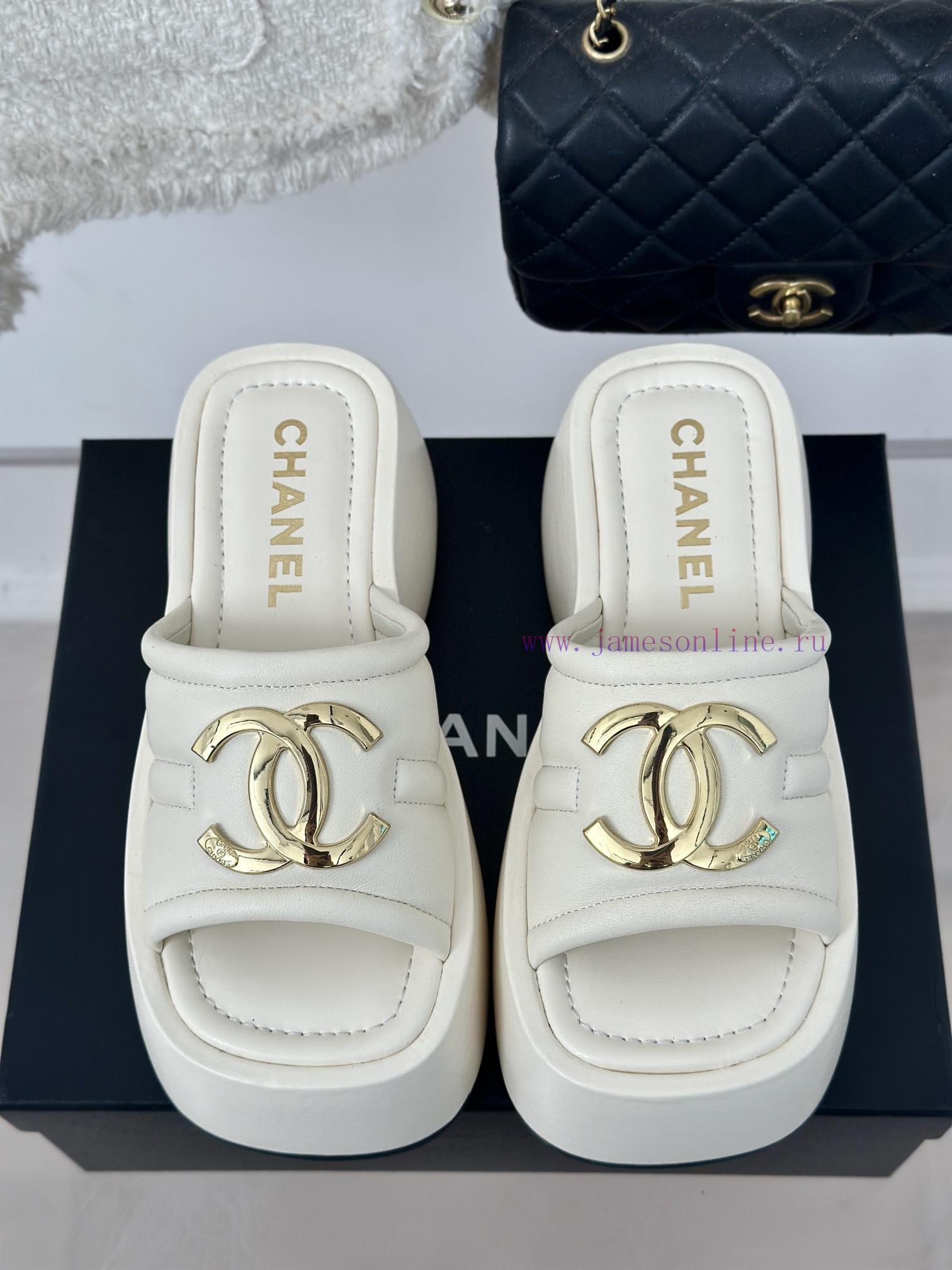 Chanel | Chanel 24P Early Spring New ProductBig pair of thick soled slippersA must-have for y4j92wqr - Image 5