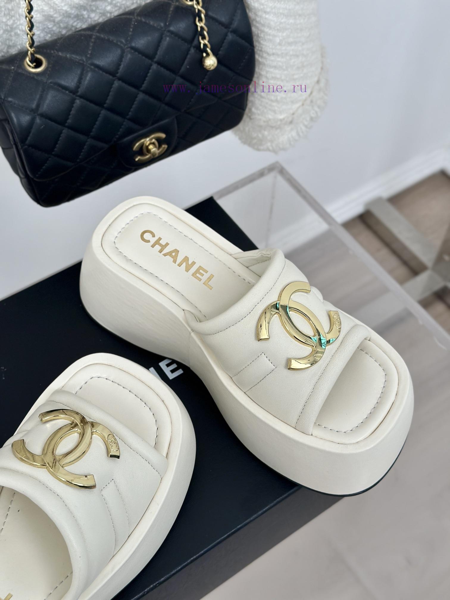 Chanel | Chanel 24P Early Spring New ProductBig pair of thick soled slippersA must-have for y4j92wqr - Image 6