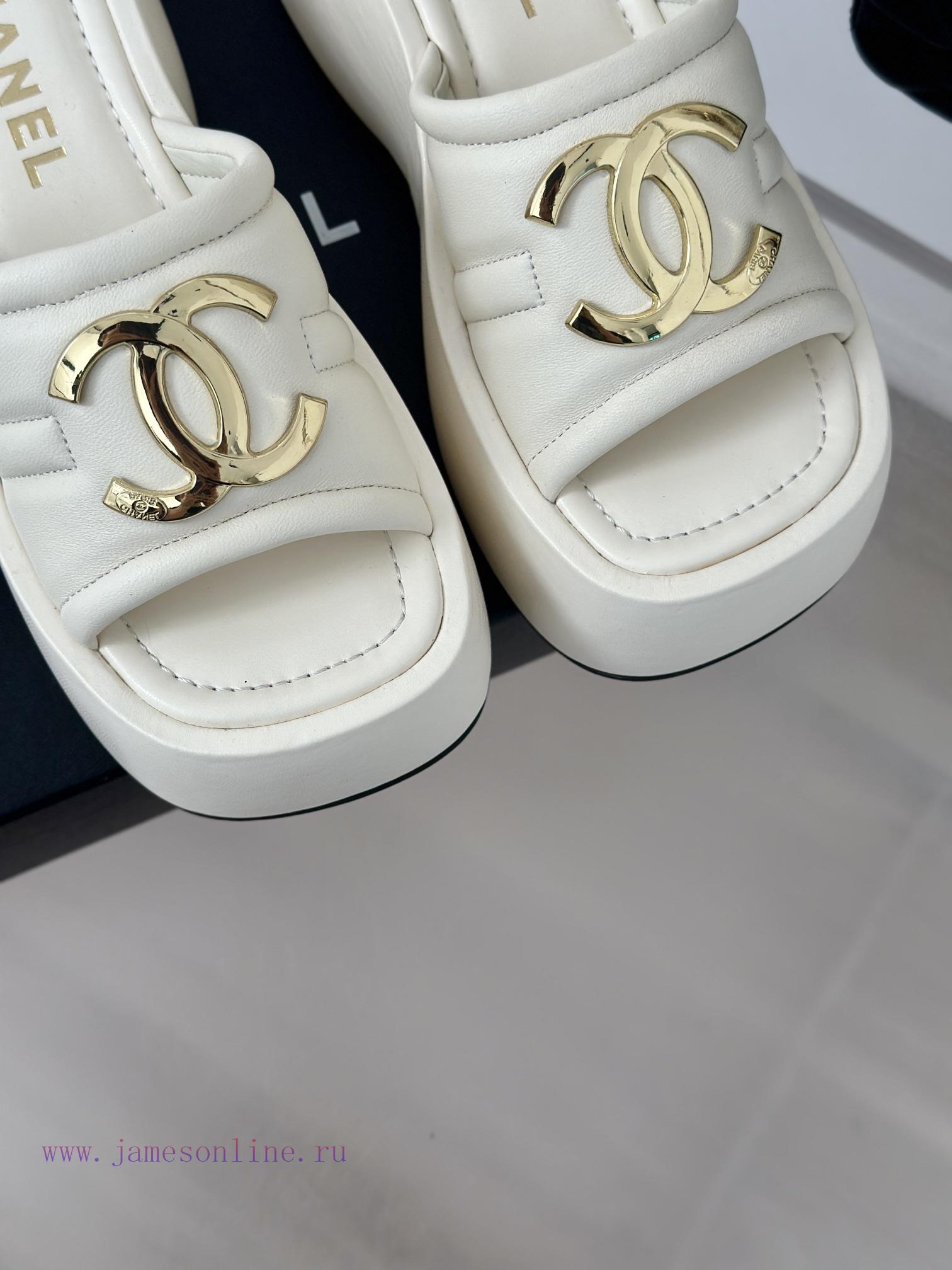 Chanel | Chanel 24P Early Spring New ProductBig pair of thick soled slippersA must-have for y4j92wqr - Image 8