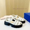 SW Roman sandalsEnvironmentally friendly sheepskin fabricInner sheepskinLarge sole private mkoapupmk