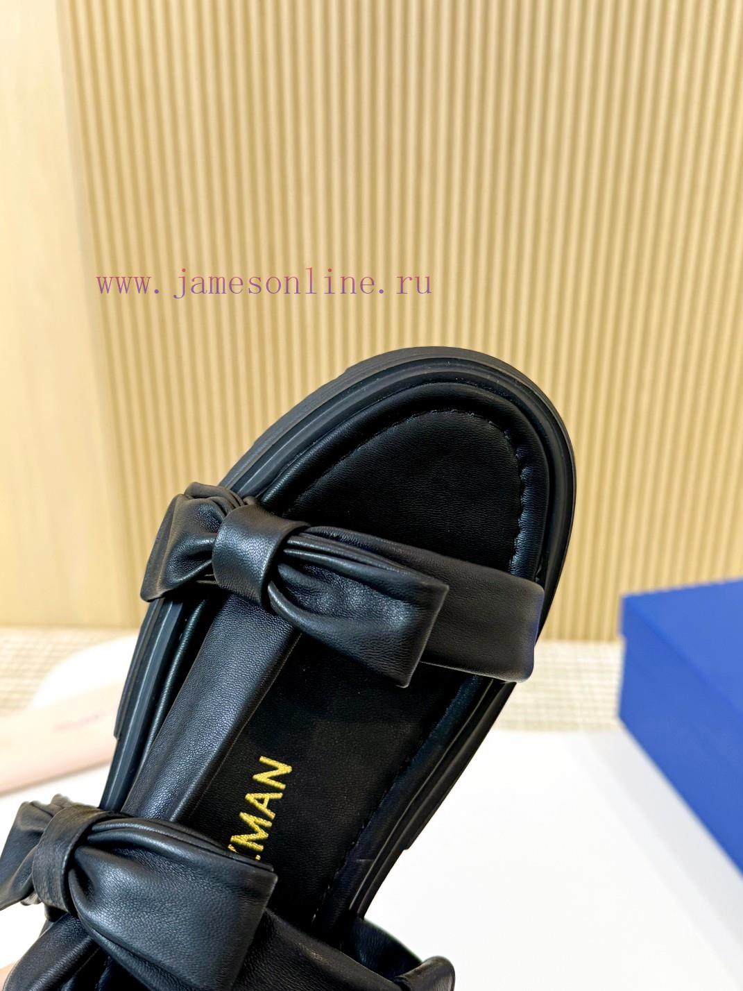 SW bow sandalsEnvironmentally friendly sheepskin fabricInner sheepskinLarge sole private modrthzg9od - Image 10