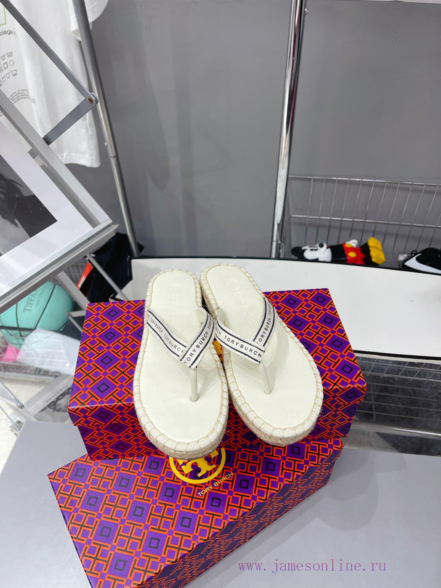 TB herringbone clip on fishing shoes sandalssuperior qualityMajor internet celebrities and b4tl65vff - Image 6