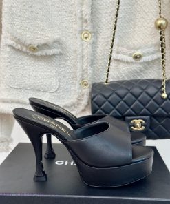 Chanel | Chanel 24P New Product ShowWaterproof platform double C high-heeled slippersParis Fcpdvd7vx