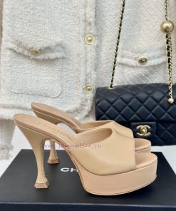 Chanel | Chanel 24P New Product ShowWaterproof platform double C high-heeled slippersParis F1moprx4l