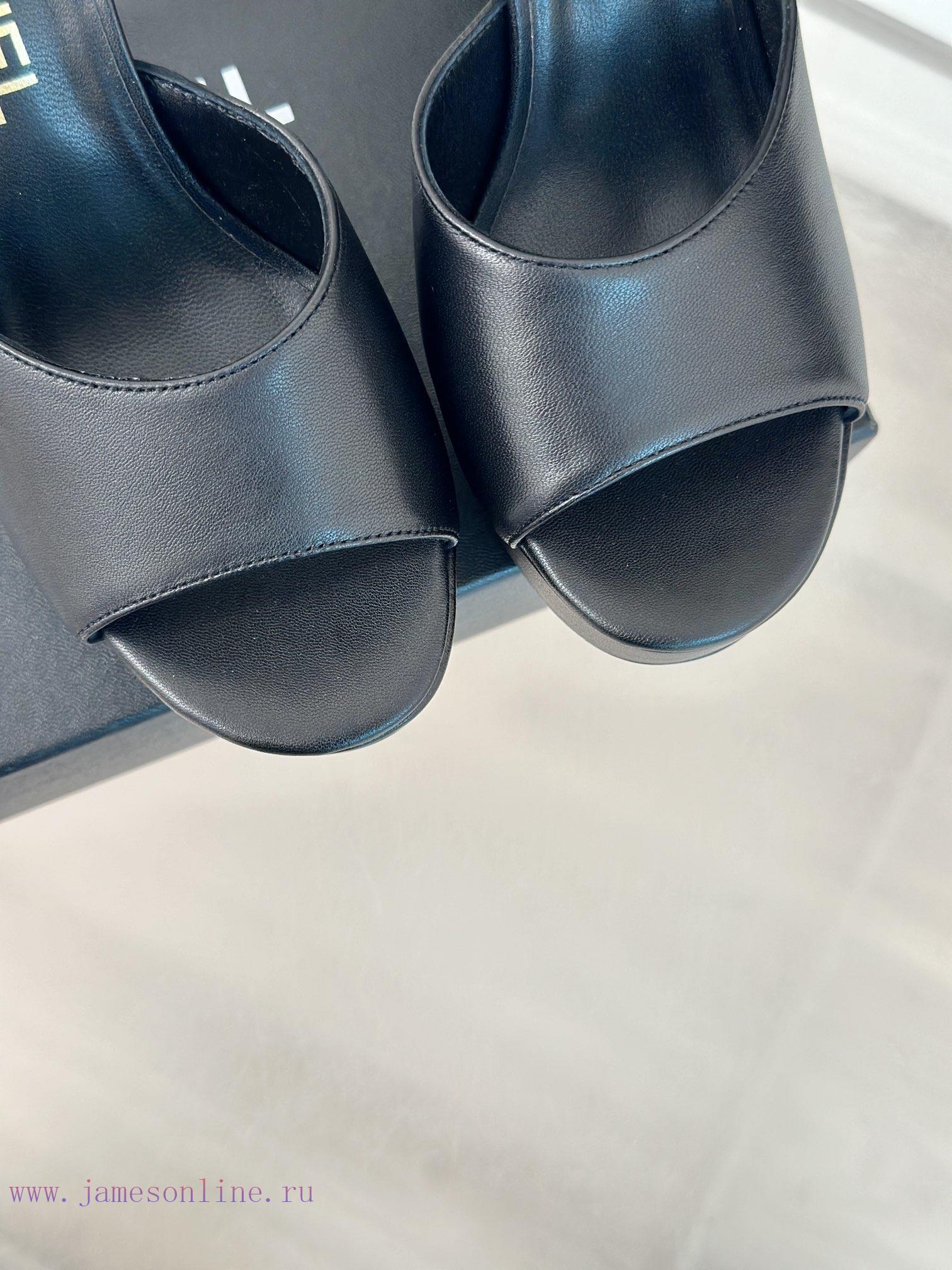 Chanel | Chanel 24P New Product ShowWaterproof platform double C high-heeled slippersParis Fcpdvd7vx - Image 8