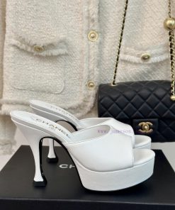 Chanel | Chanel 24P New Product ShowWaterproof platform double C high-heeled slippersParis F5vuzaaxc
