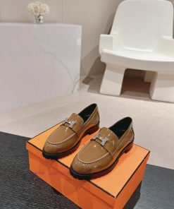 | ²⁰²4 𝐬𝐬  🤍🤎H Home SS24 Spring/Summer New Product Small Leather ShoesH family heroMinimaliszqedqpbf