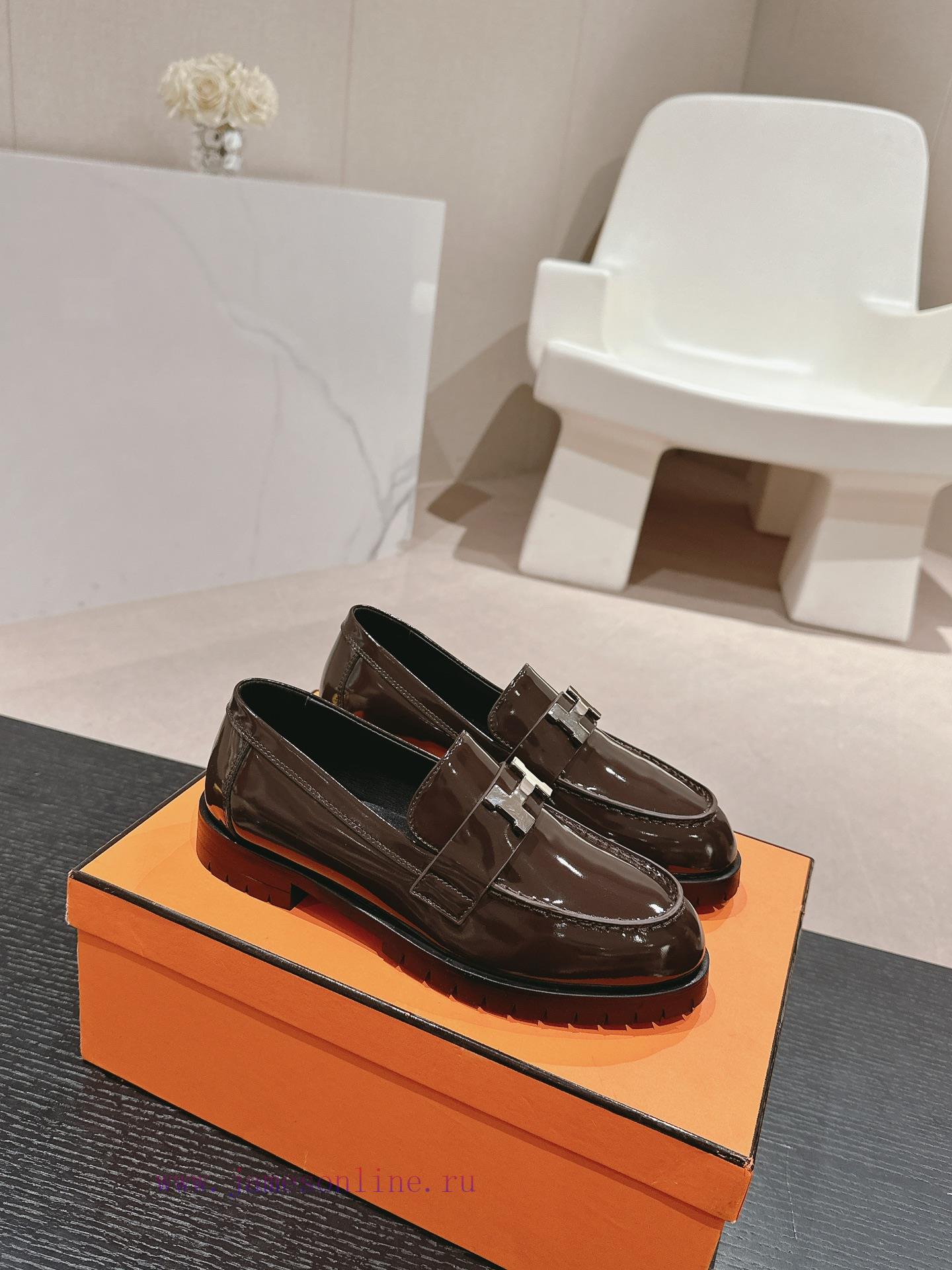 | ²⁰²4 𝐬𝐬 🤍🤎H Home SS24 Spring/Summer New Product Small Leather ShoesH family heroMinimaliscesay4f4 - Image 3