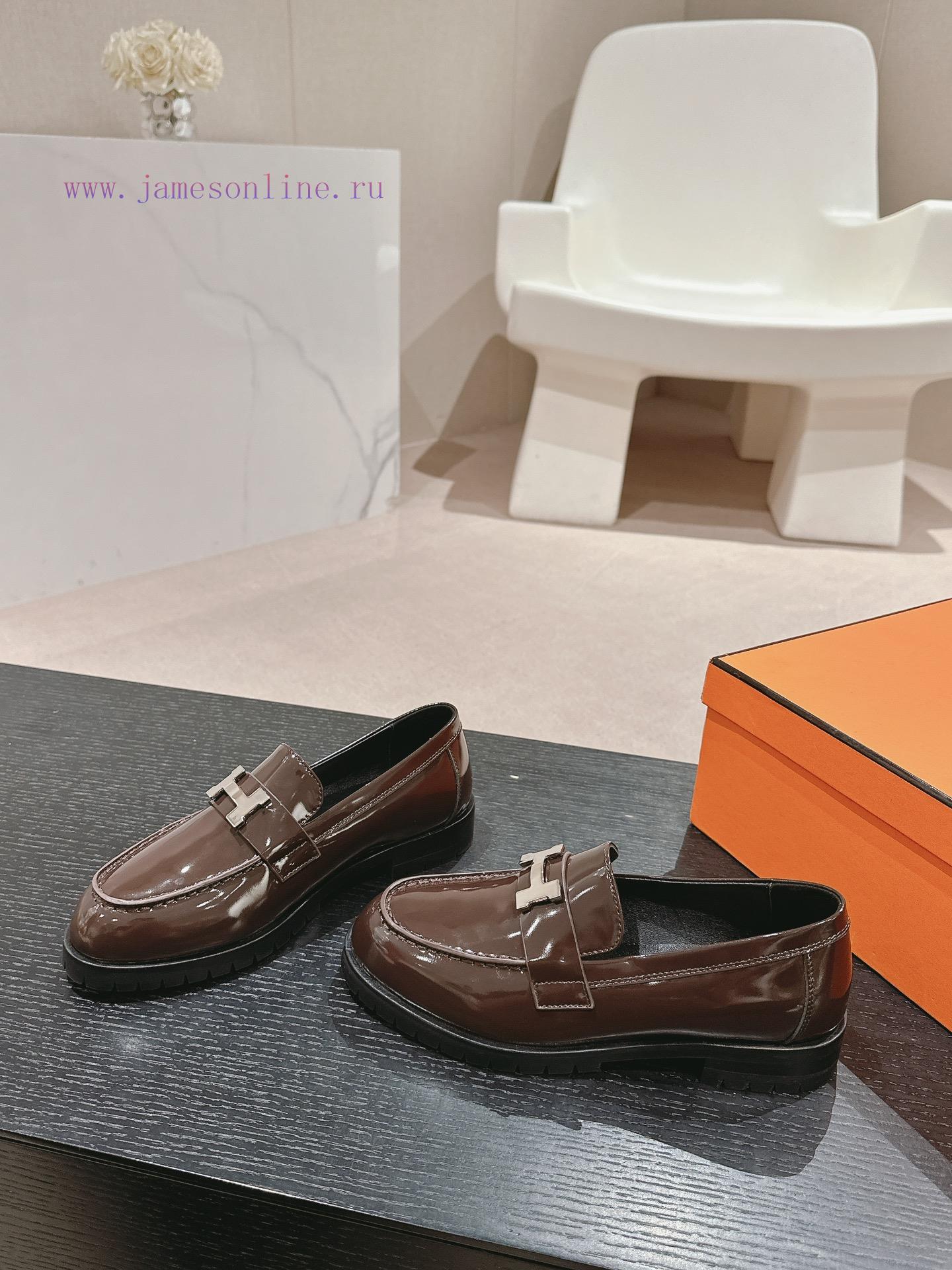 | ²⁰²4 𝐬𝐬 🤍🤎H Home SS24 Spring/Summer New Product Small Leather ShoesH family heroMinimaliscesay4f4 - Image 4