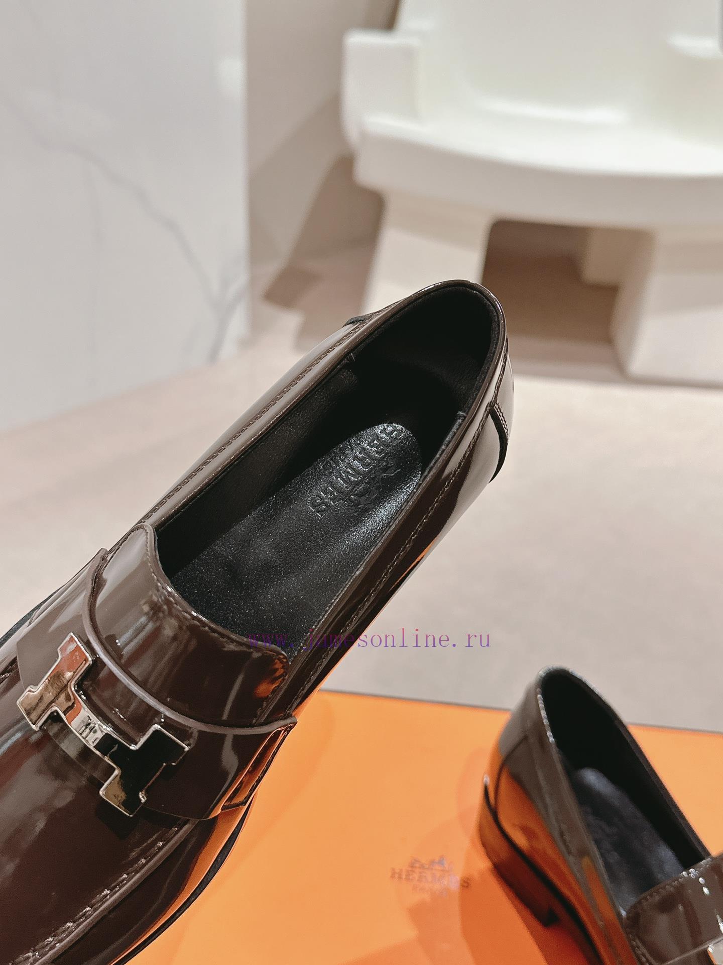 | ²⁰²4 𝐬𝐬 🤍🤎H Home SS24 Spring/Summer New Product Small Leather ShoesH family heroMinimaliscesay4f4 - Image 7