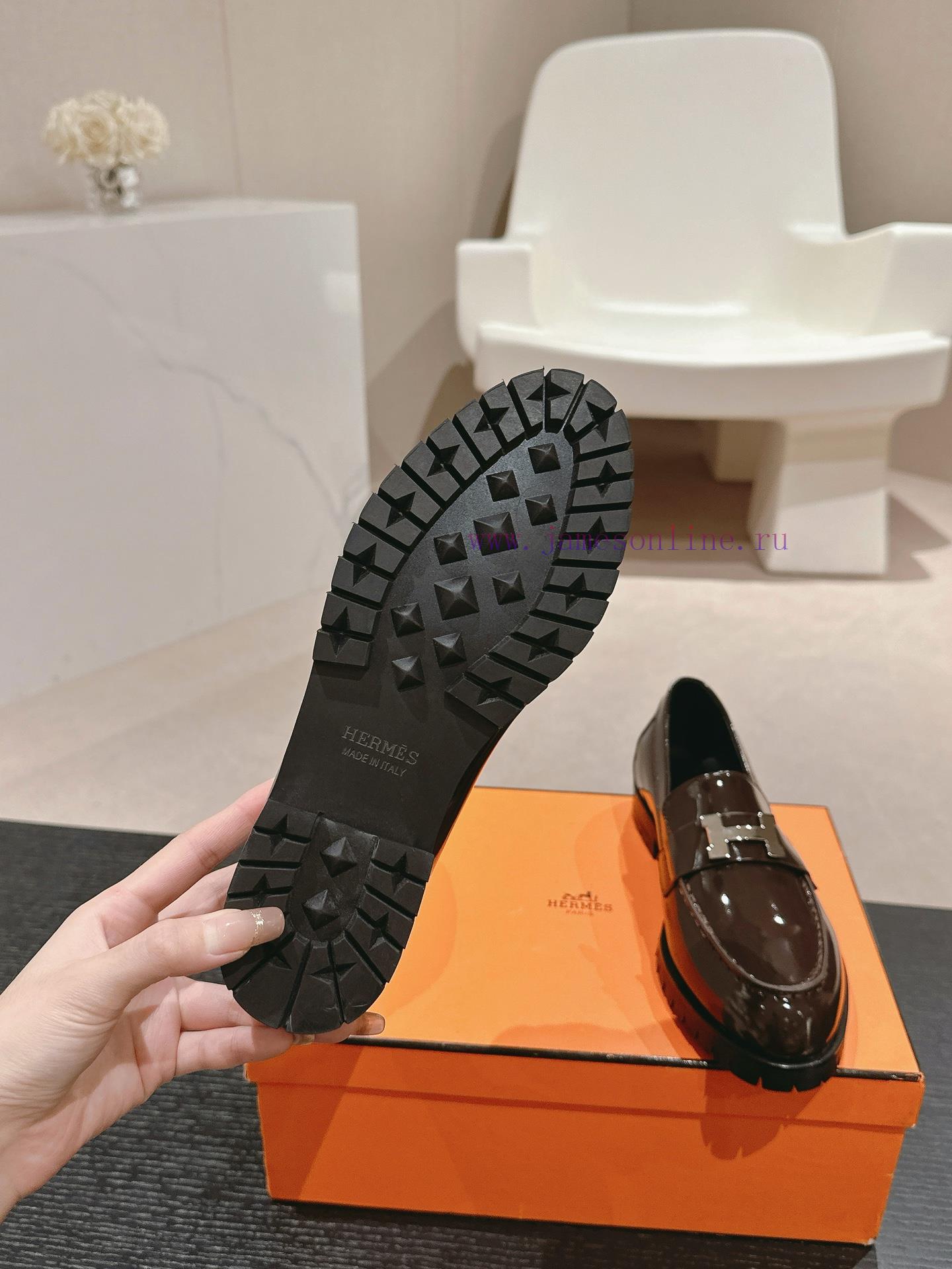 | ²⁰²4 𝐬𝐬 🤍🤎H Home SS24 Spring/Summer New Product Small Leather ShoesH family heroMinimaliscesay4f4 - Image 10