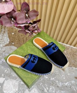 Gucci24Ss synchronously updates spring and summer new Gucci popular fisherman half trailer/sgtuw1sfu