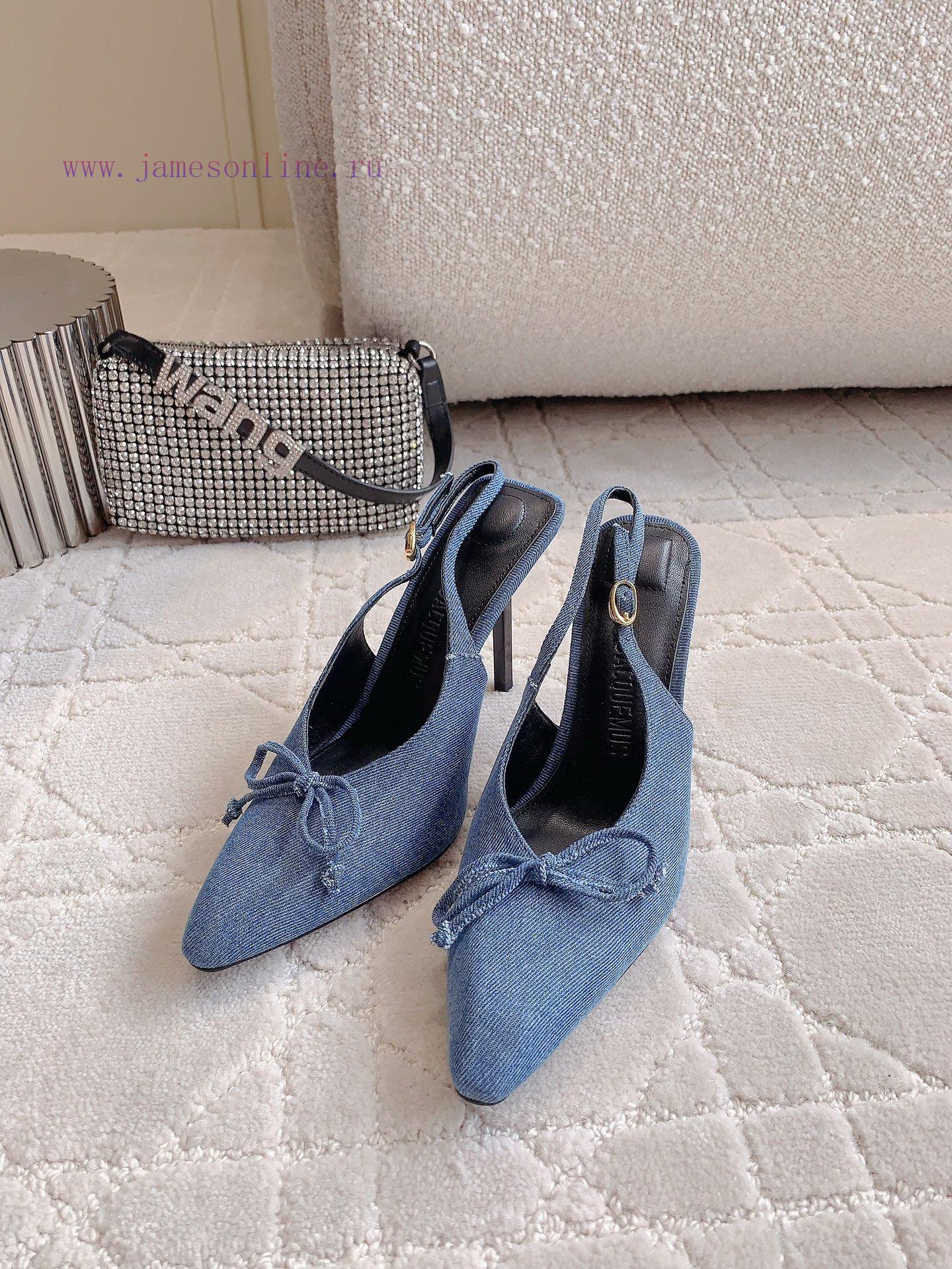 JACQUEMU * new pointed back empty high heels, beautiful and charming high heels for young lavcpvizai - Image 4