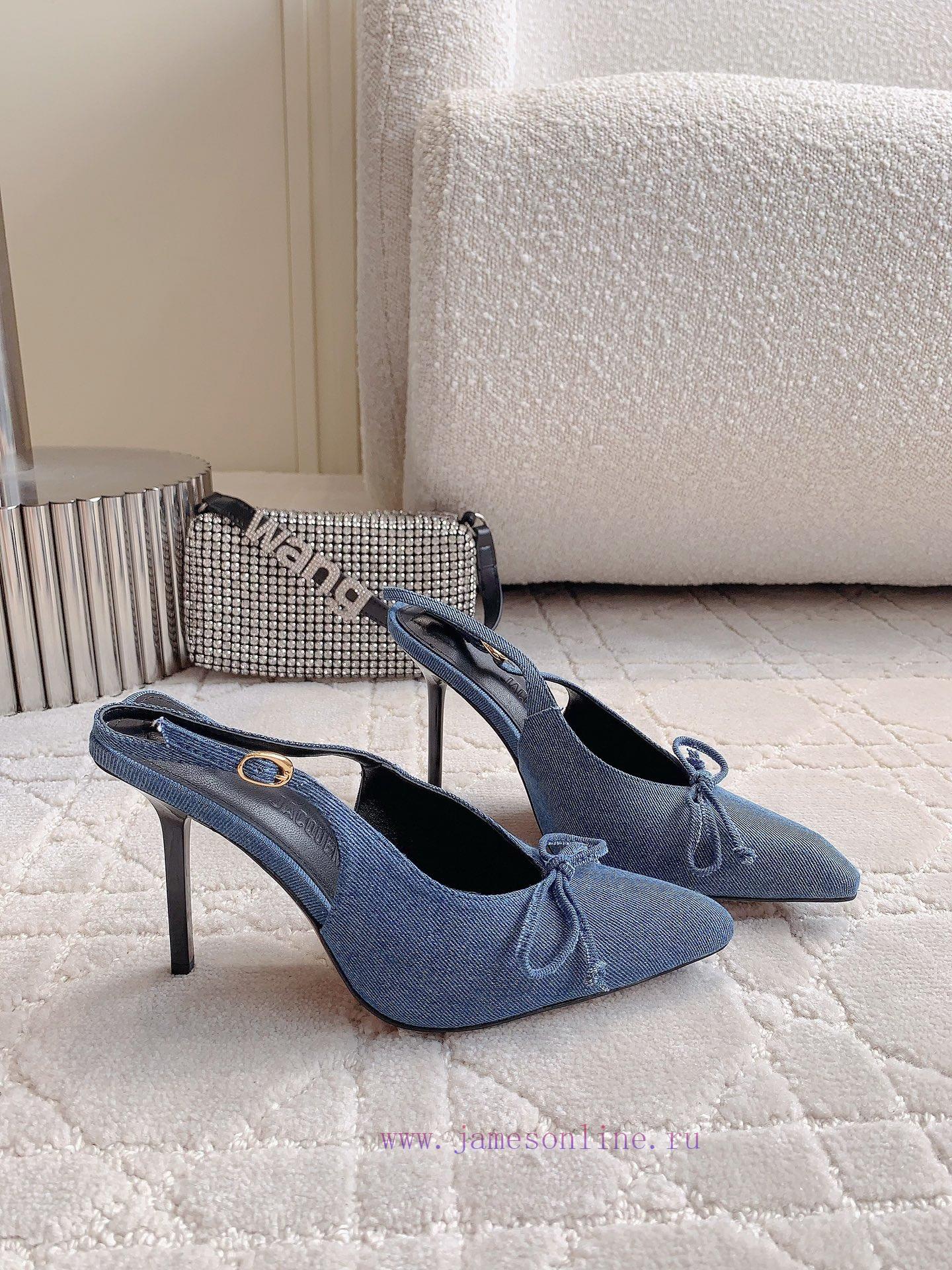 JACQUEMU * new pointed back empty high heels, beautiful and charming high heels for young lavcpvizai - Image 5