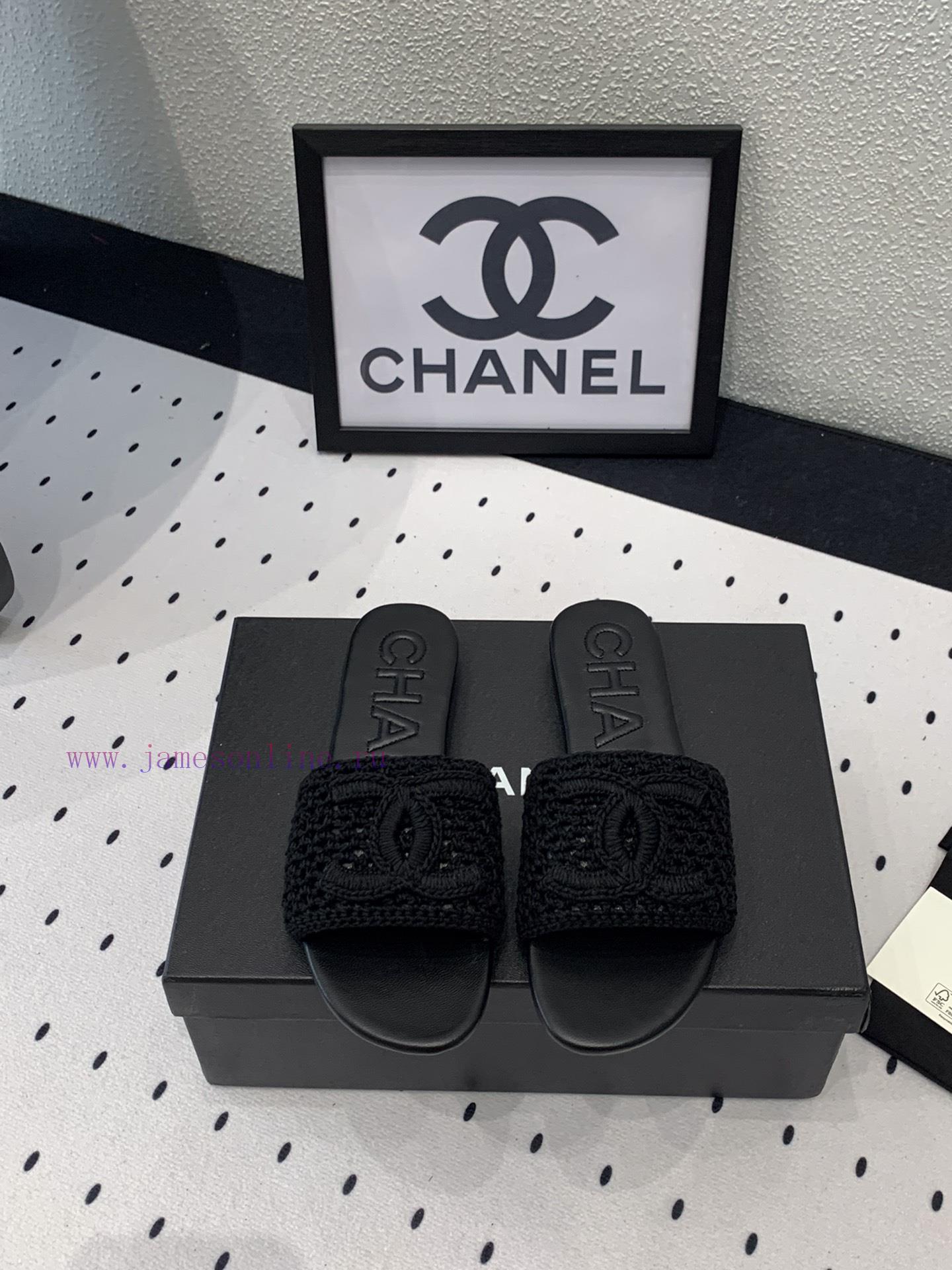Chanel's new flat slippers are a top of the line summer must-have cooler series. The upper imbmkamg0 - Image 2