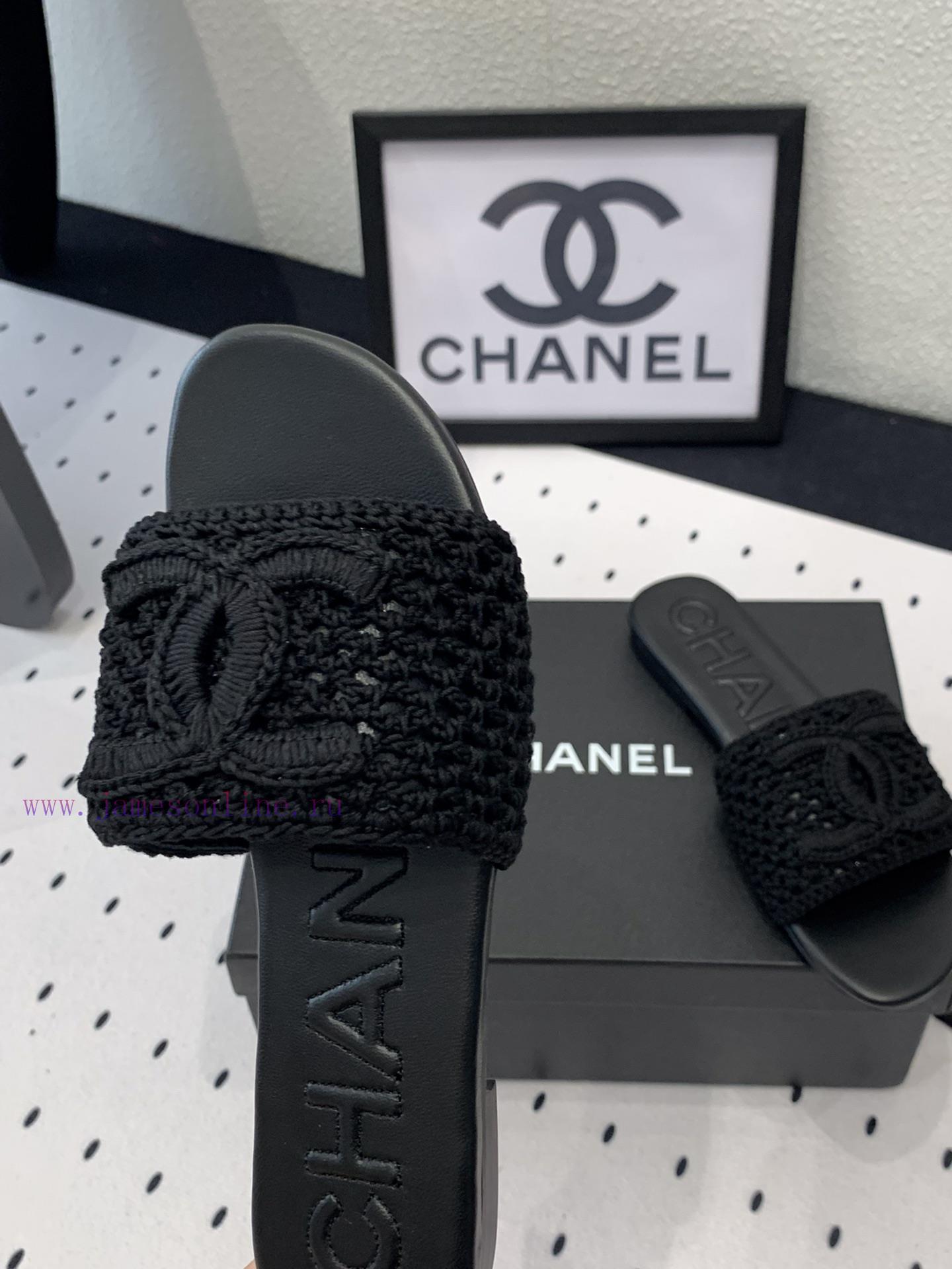 Chanel's new flat slippers are a top of the line summer must-have cooler series. The upper imbmkamg0 - Image 5