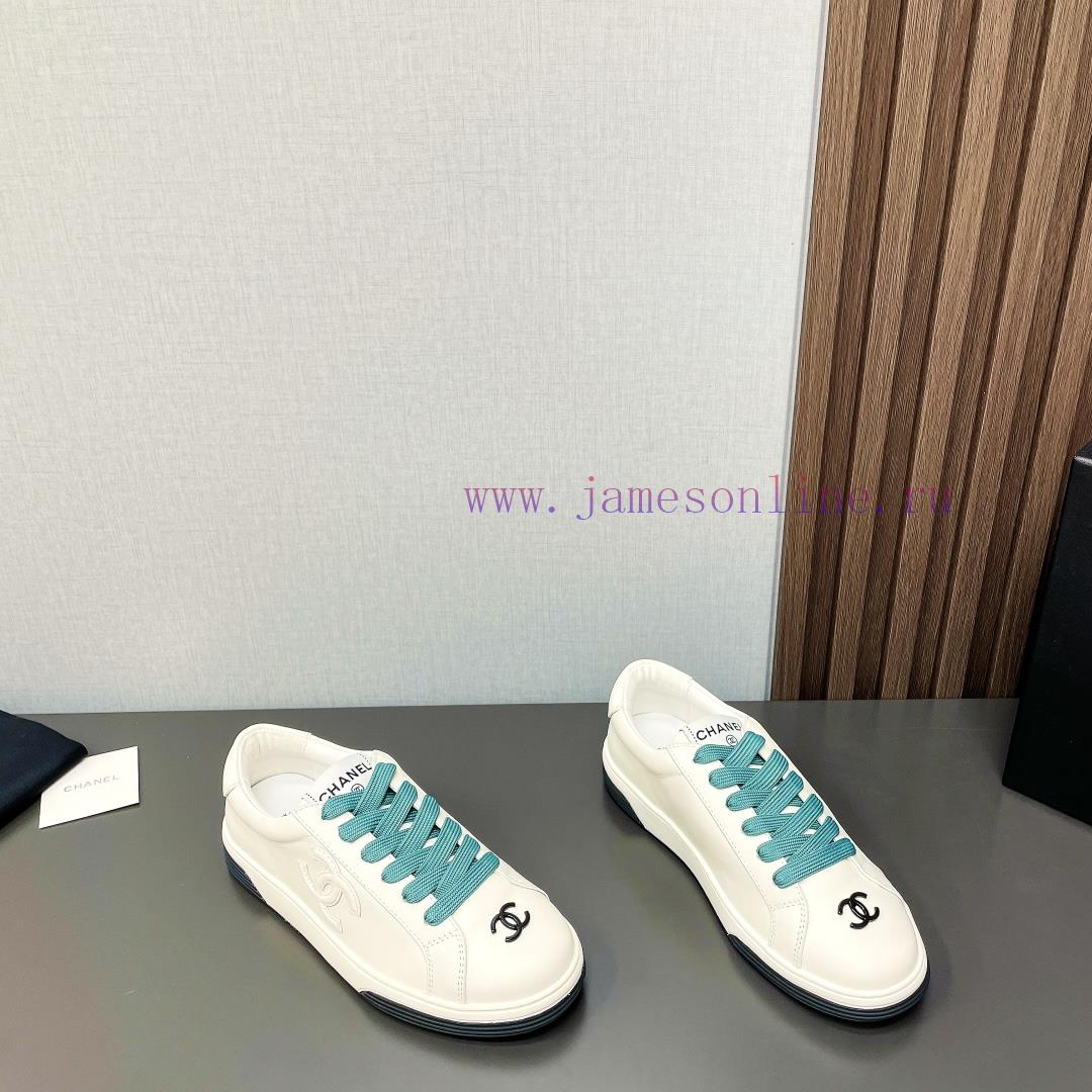 Top tierChanel C Home 2024 vs Spring/Summer Hot Leisure SeriesChanel white shoes casual shoe9a9aym30 - Image 3