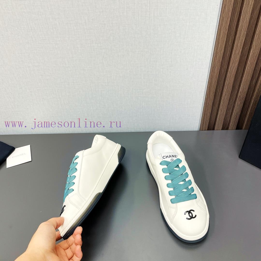 Top tierChanel C Home 2024 vs Spring/Summer Hot Leisure SeriesChanel white shoes casual shoe9a9aym30 - Image 7
