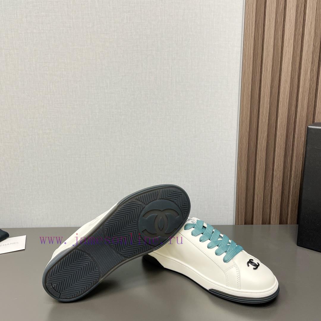 Top tierChanel C Home 2024 vs Spring/Summer Hot Leisure SeriesChanel white shoes casual shoe9a9aym30 - Image 10