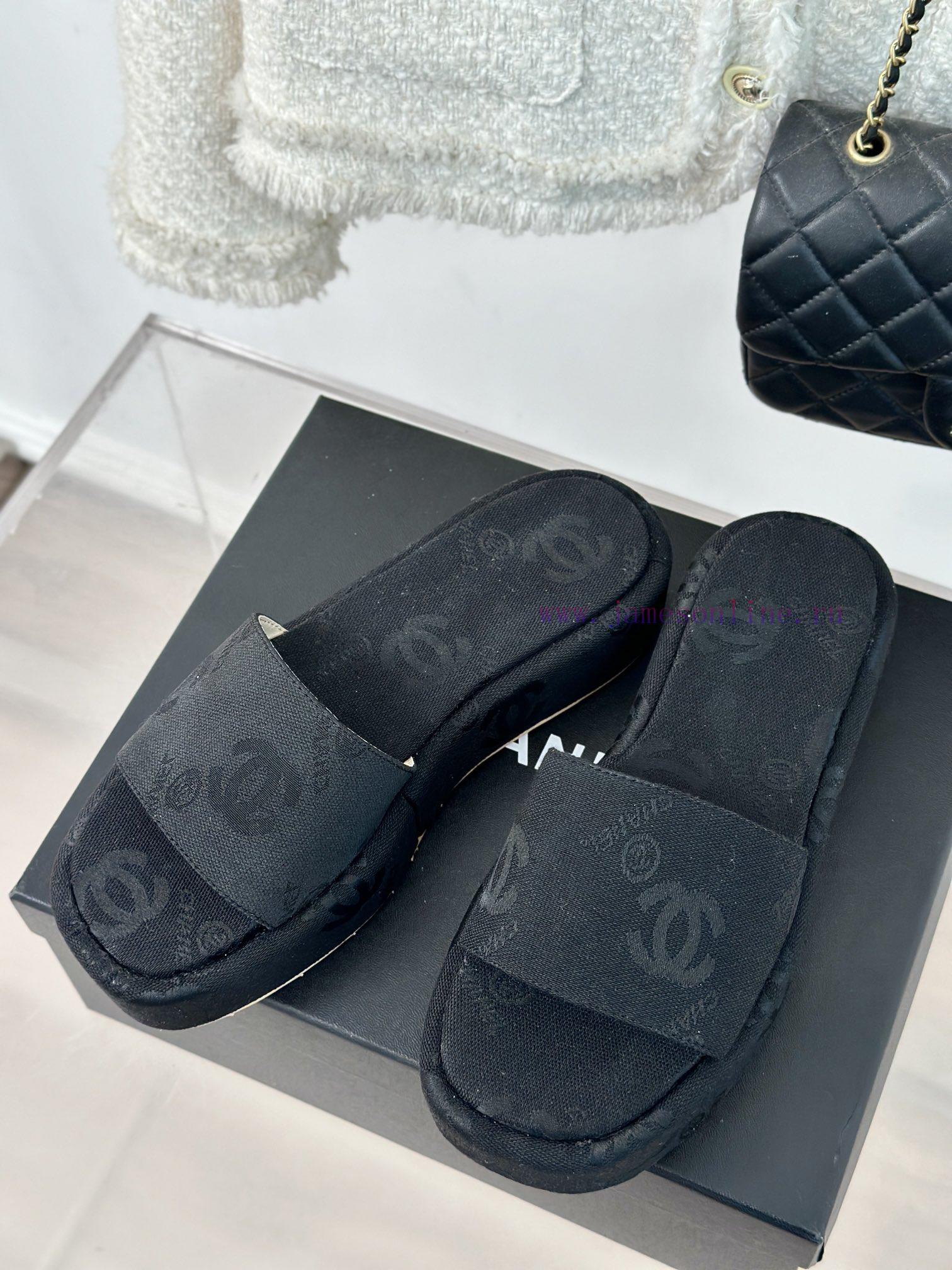 Chanel | Chanel 24P New ProductDouble C presbyopia thick soled slippersThis is really a blesy0pkcxi3 - Image 3
