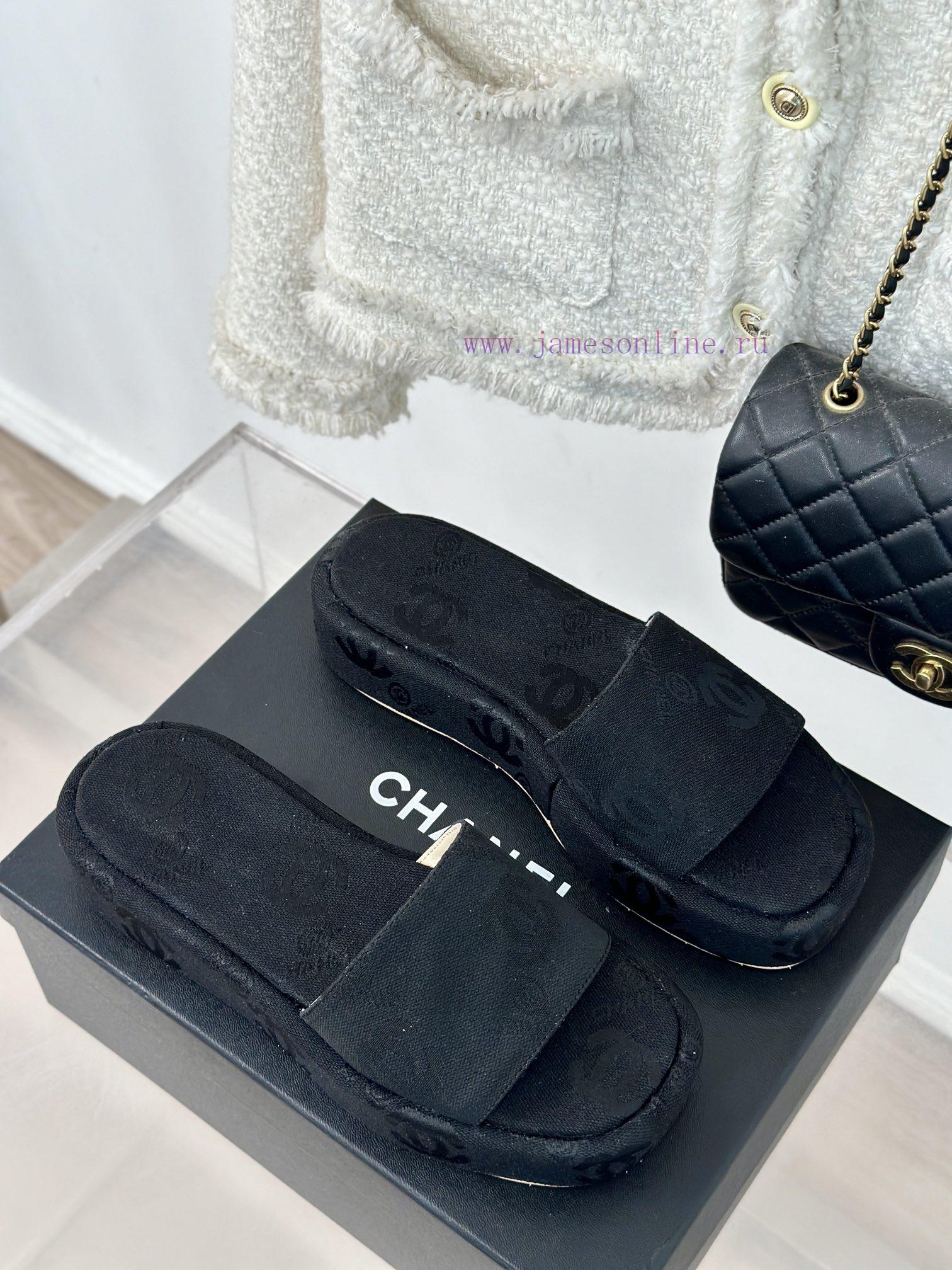 Chanel | Chanel 24P New ProductDouble C presbyopia thick soled slippersThis is really a blesy0pkcxi3 - Image 4