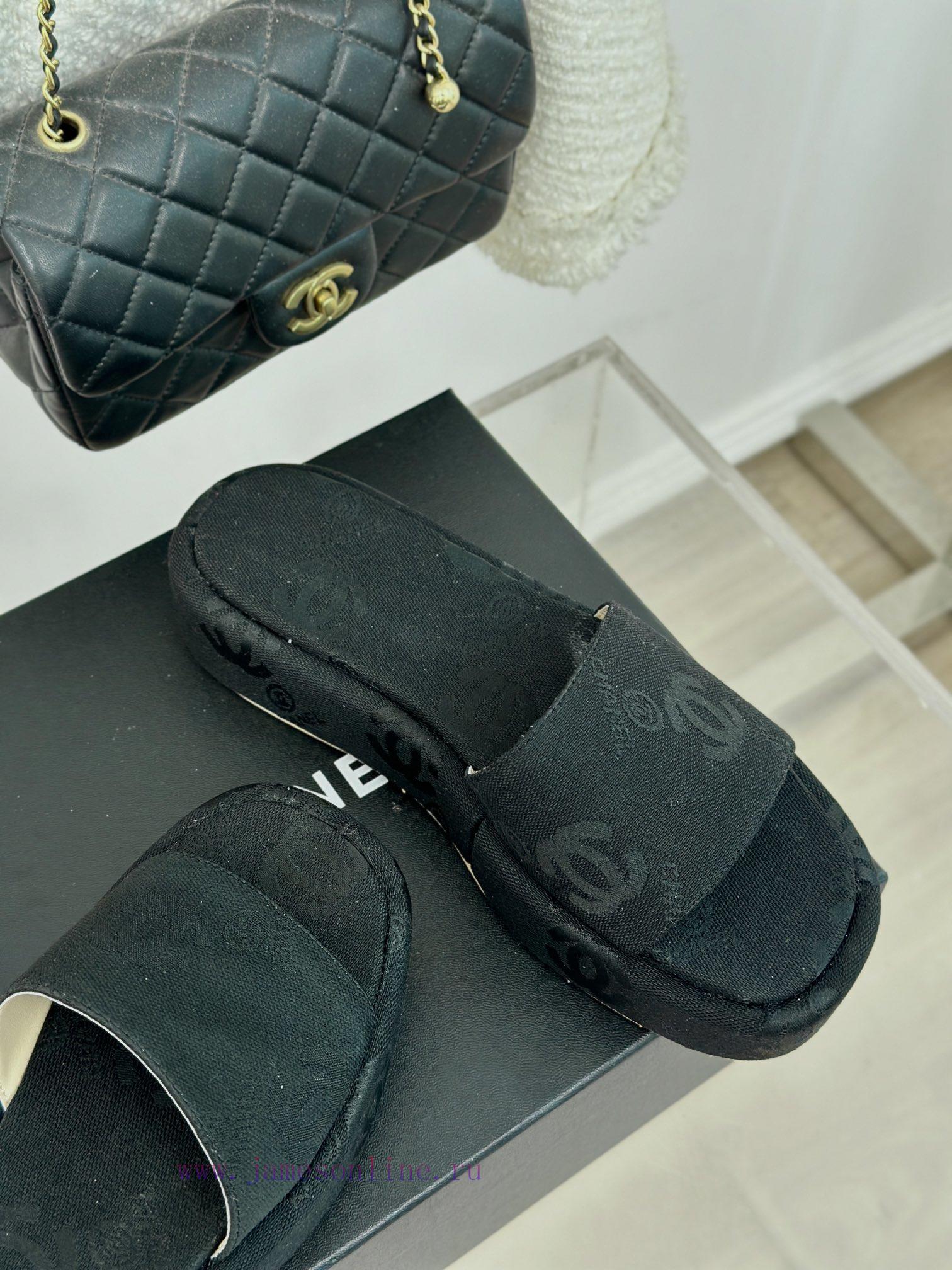 Chanel | Chanel 24P New ProductDouble C presbyopia thick soled slippersThis is really a blesy0pkcxi3 - Image 6