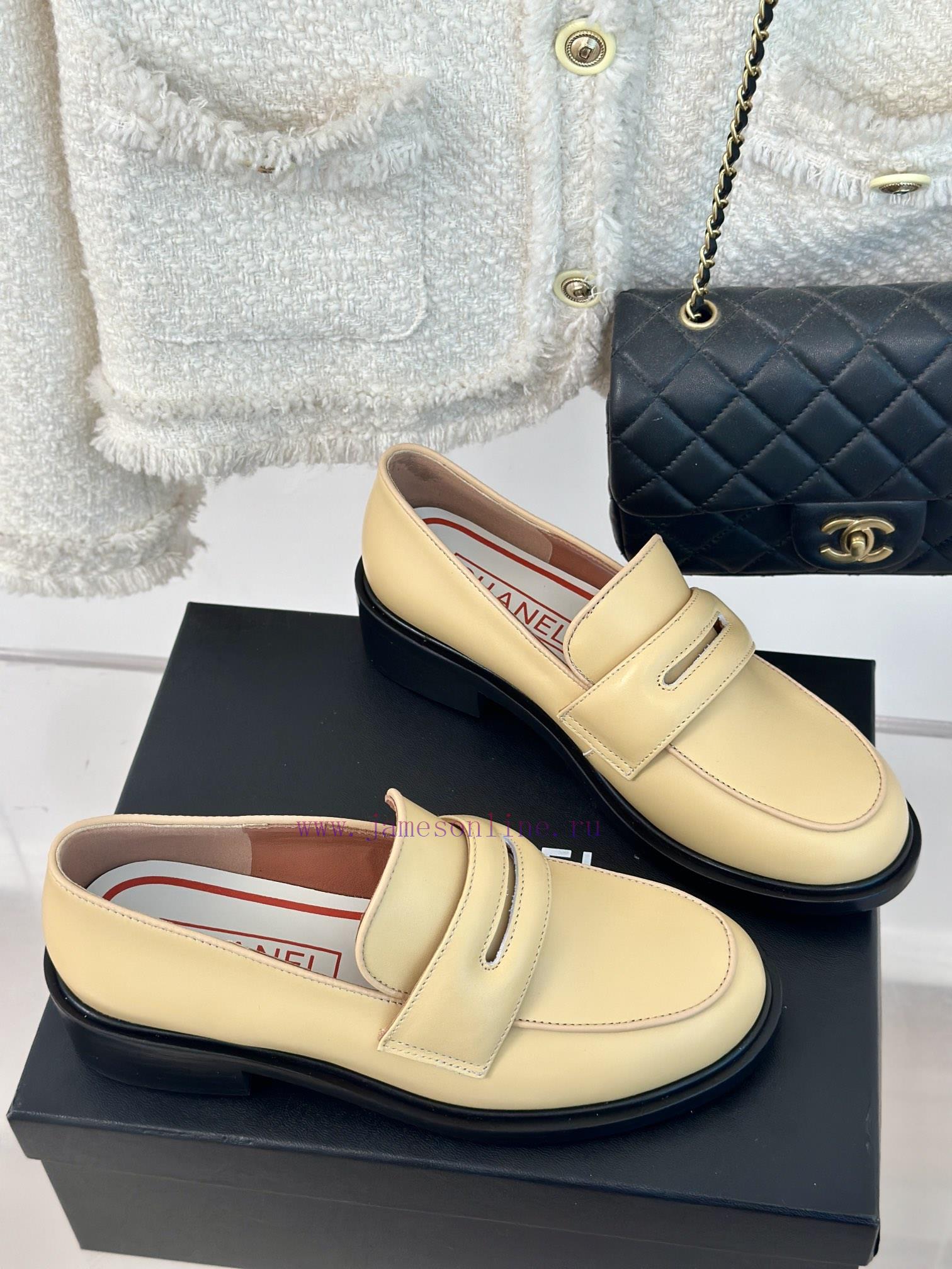 Chanel | Chanel 24P New ProductClassic Double C loafersThe shoe upper is made of imported caoh8wfuev - Image 4